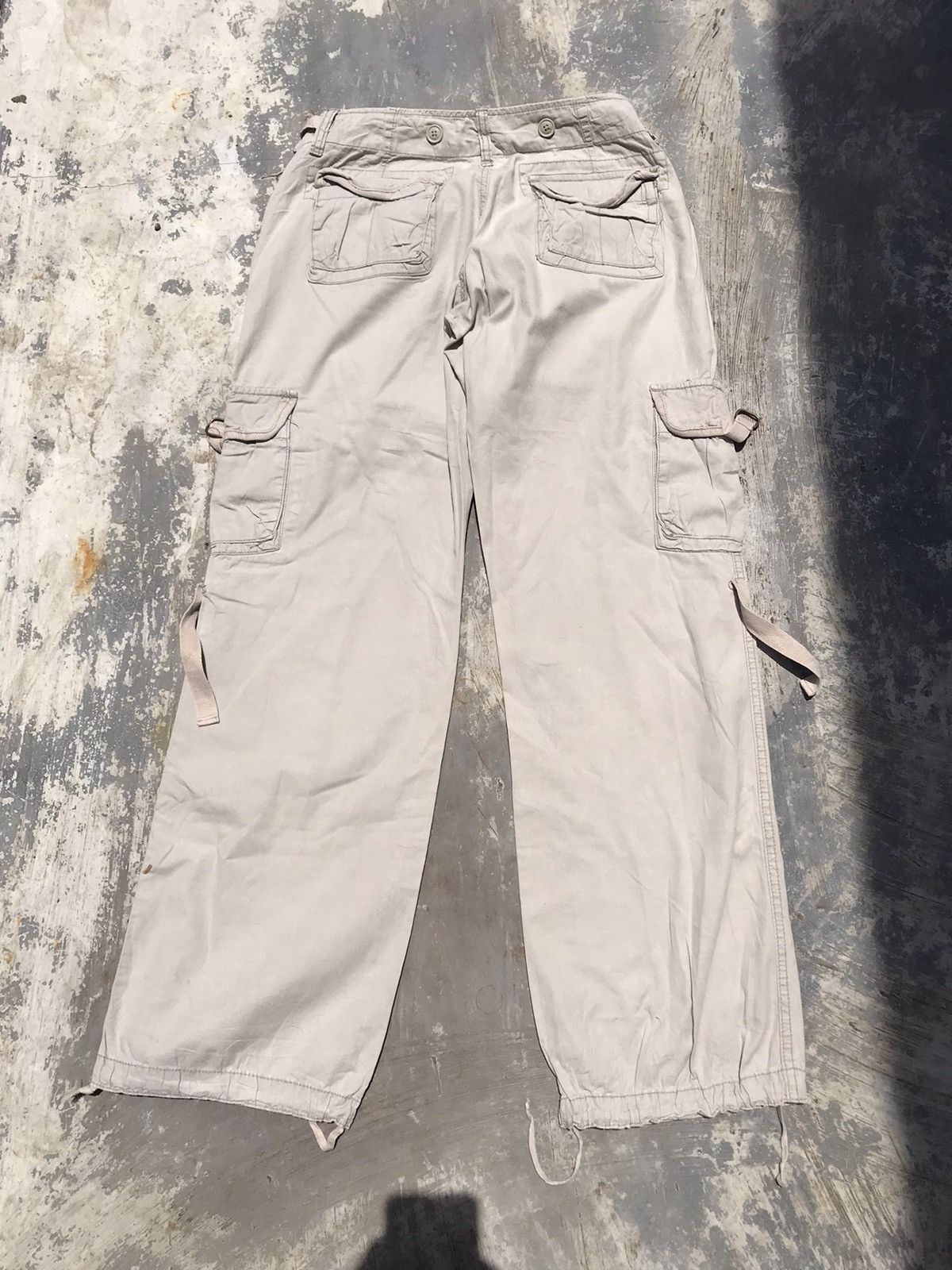 American Eagle Outfitters WOMEN BONDAGE AMERICAN EAGLE CARGO PANTS W30 Size 30" / US 8 / IT 44 - 2 Thumbnail