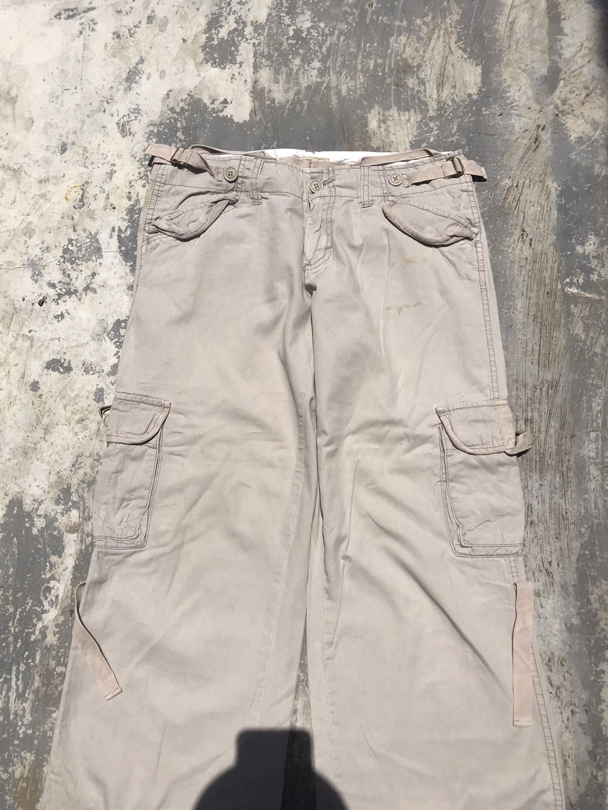 American Eagle Outfitters WOMEN BONDAGE AMERICAN EAGLE CARGO PANTS W30 Size 30" / US 8 / IT 44 - 4 Thumbnail