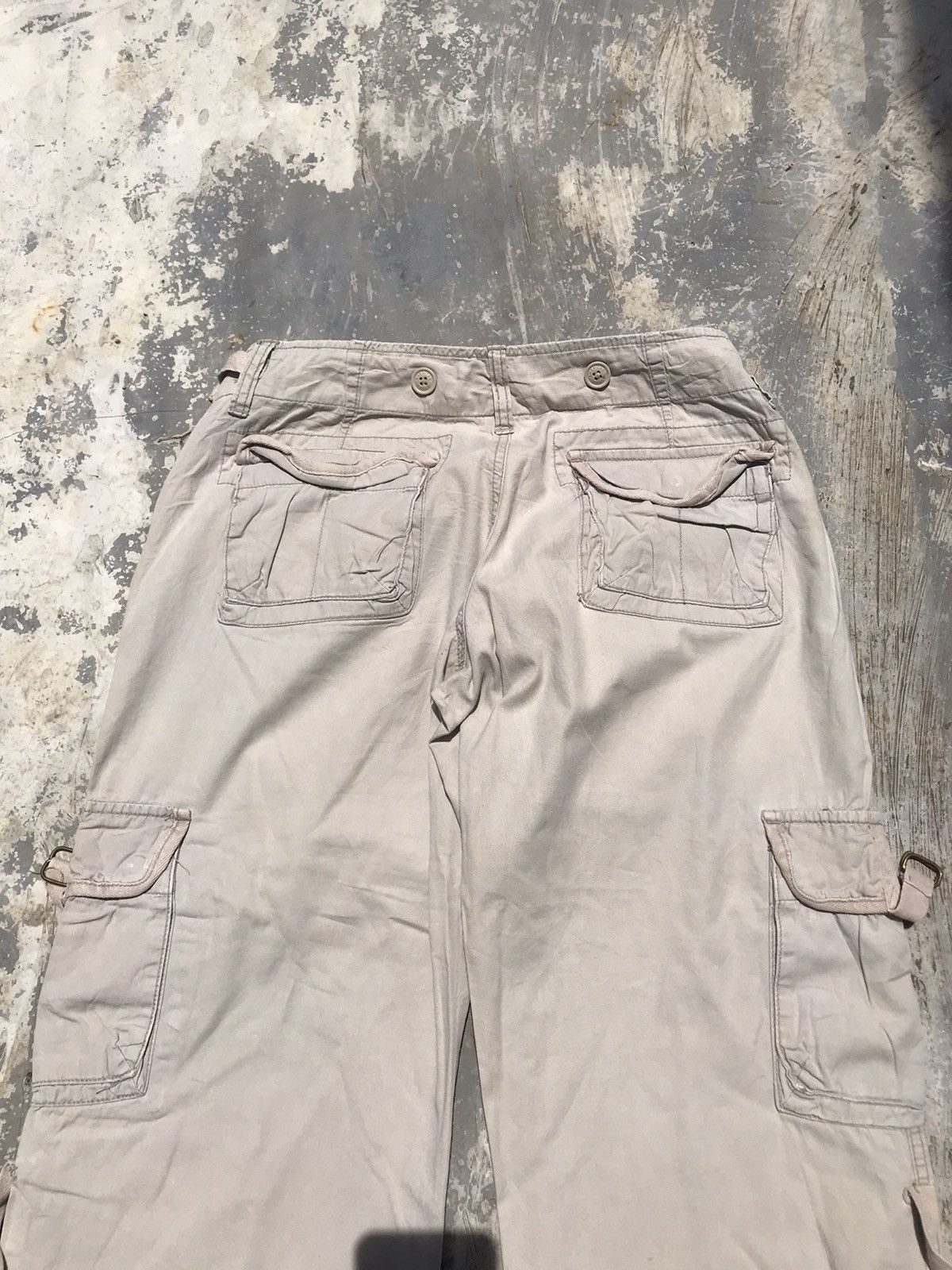 American Eagle Outfitters WOMEN BONDAGE AMERICAN EAGLE CARGO PANTS W30 Size 30" / US 8 / IT 44 - 7 Thumbnail