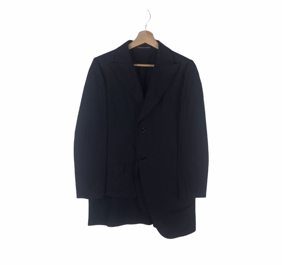 Designer × Vintage × Yohji Yamamoto Rare Yohji Yamamoto Noir Jacket - Signed & Made in Japan Size 40S - 1 Thumbnail