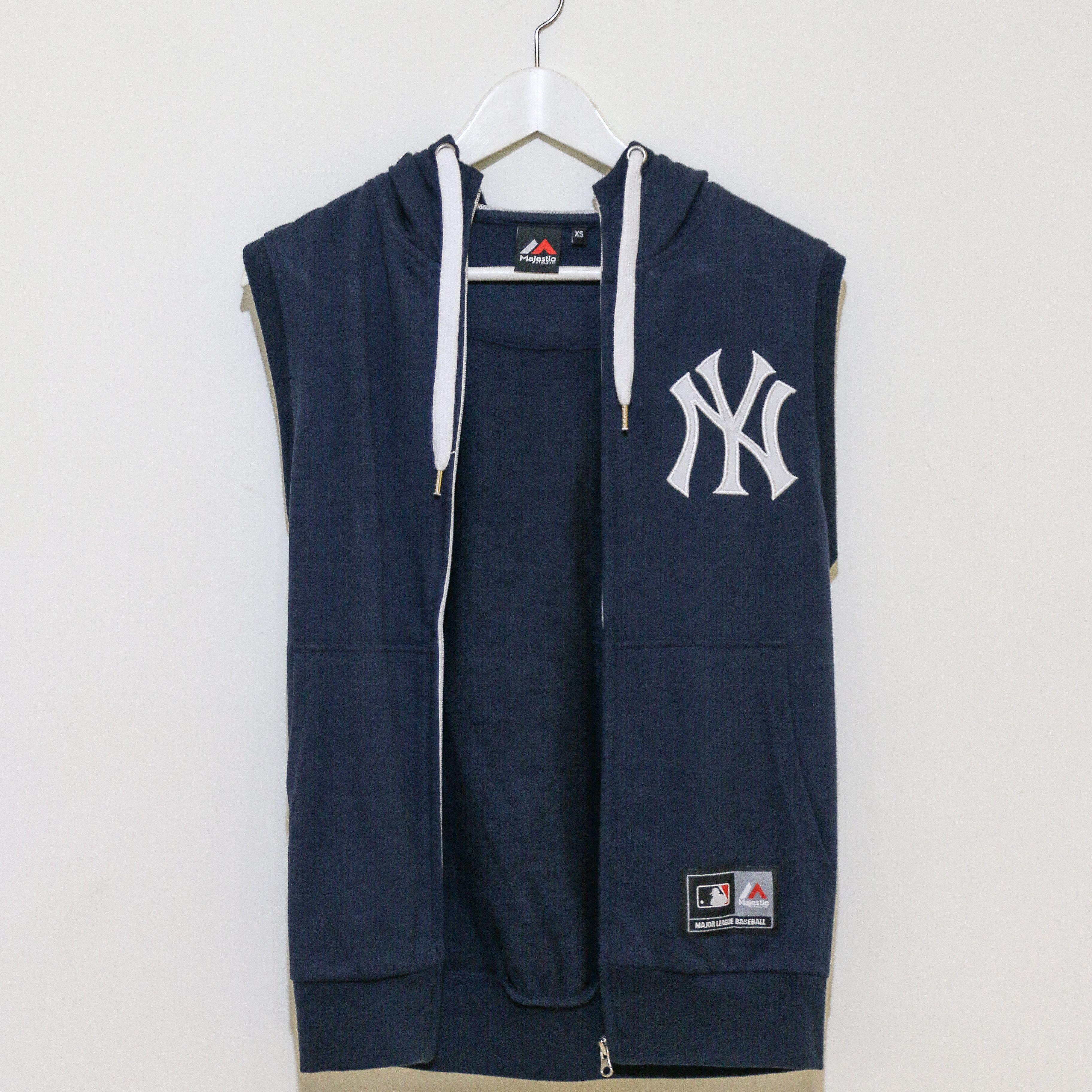 Yankees Sleeveless Hoodie Outerwear