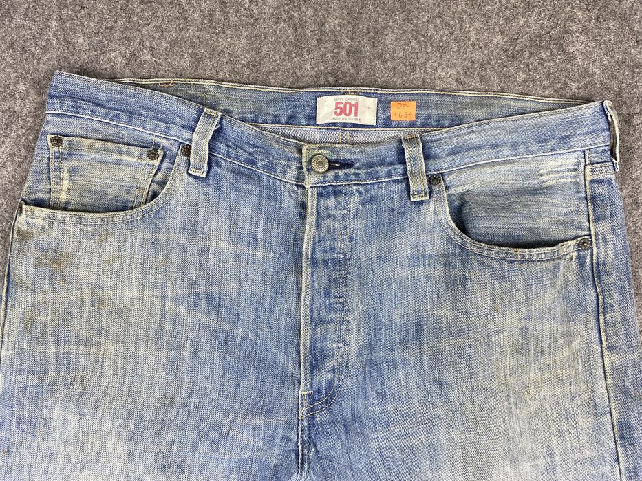 Vintage Light Blue Wash Vintage Levi's 501 Jeans 38x29 Denim | Grailed