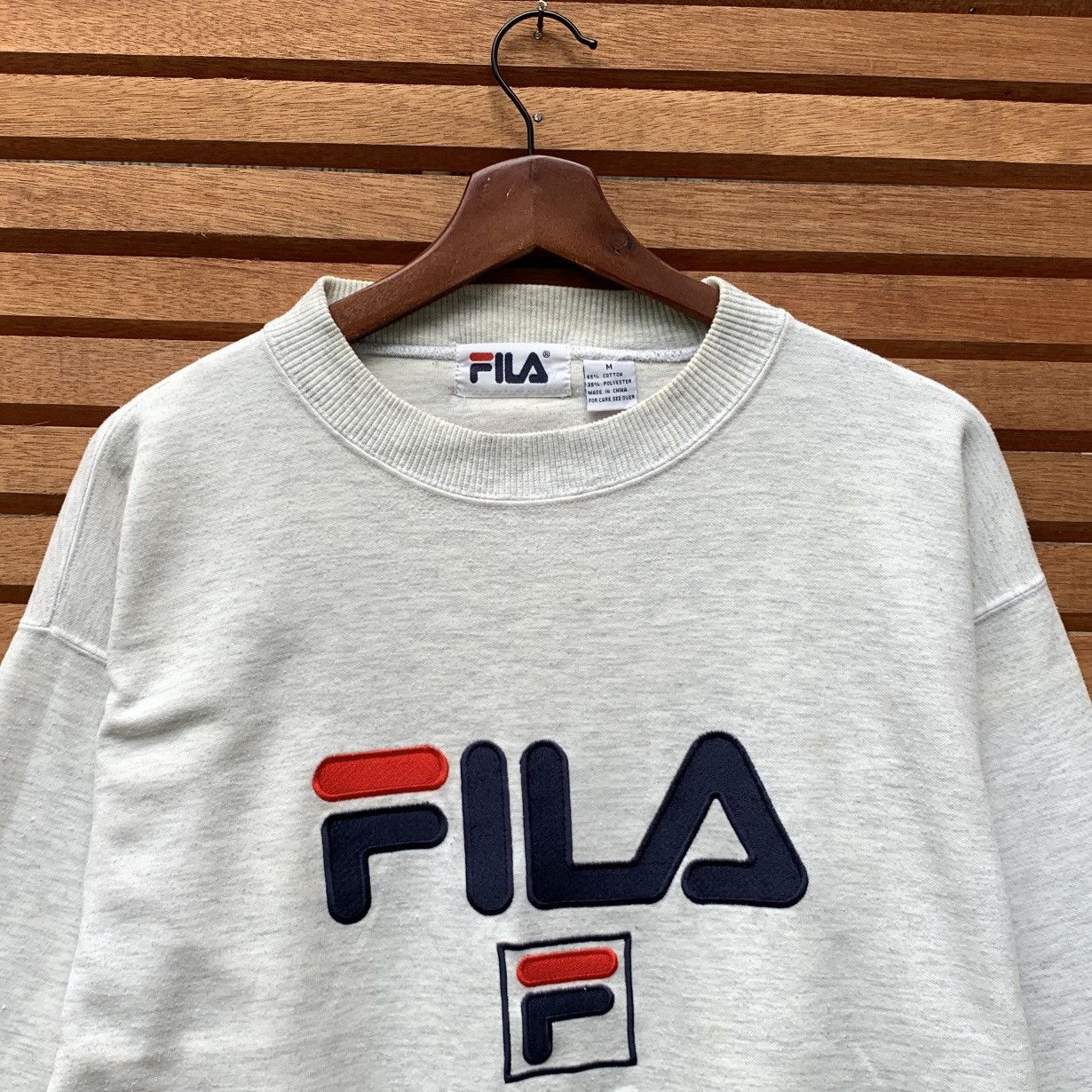 Vintage Fila Biella Italia Sweatshirt Biglogo