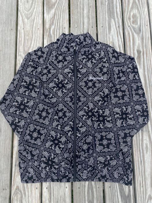 Supreme Supreme Bandana Track Jacket | Grailed