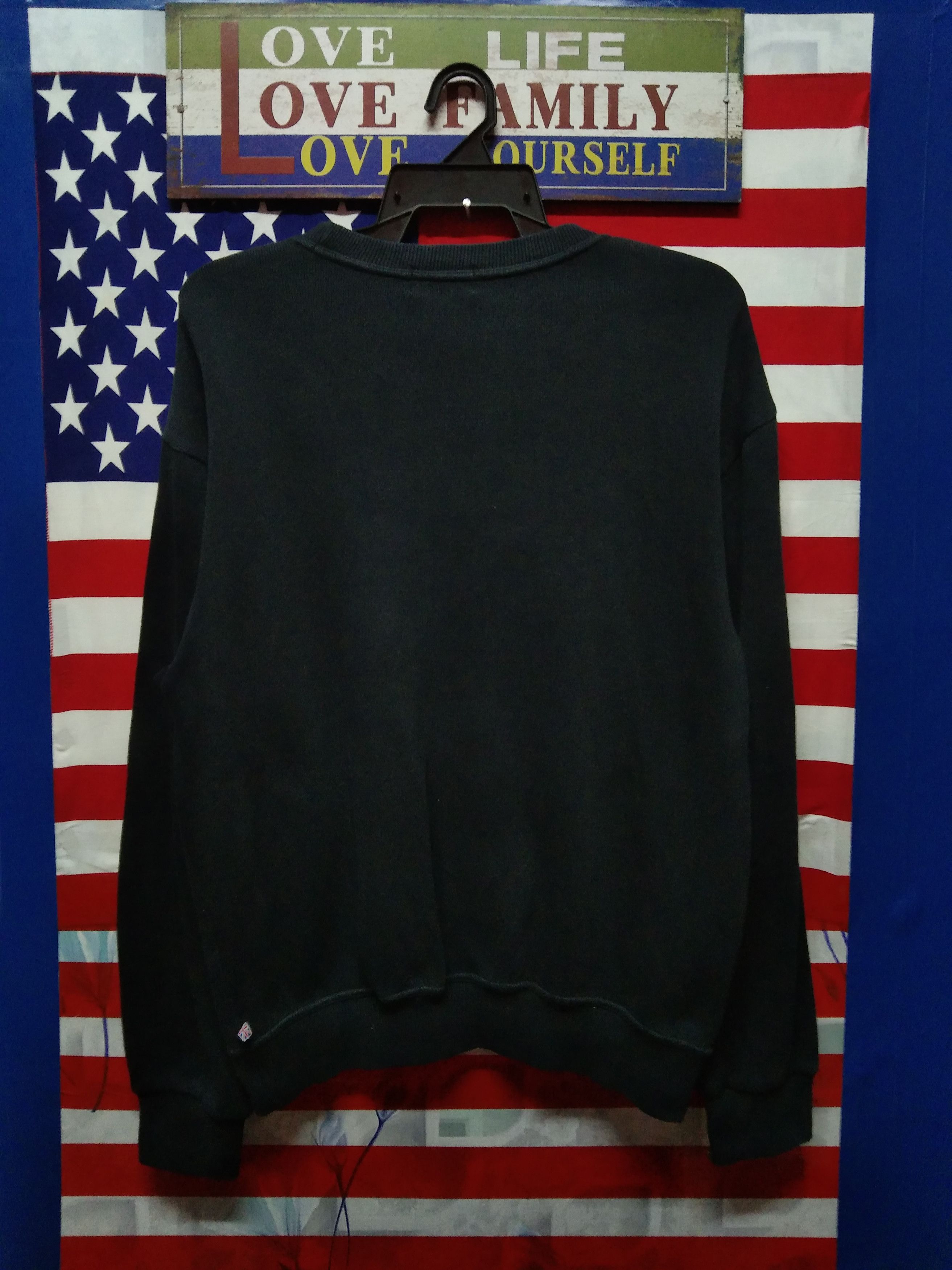 Japanese Brand × Michiko Koshino London × Vintage Vintage Michiko London Jeans Logo Embroidery Sweatshirt Size US M / EU 48-50 / 2 - 2 Thumbnail