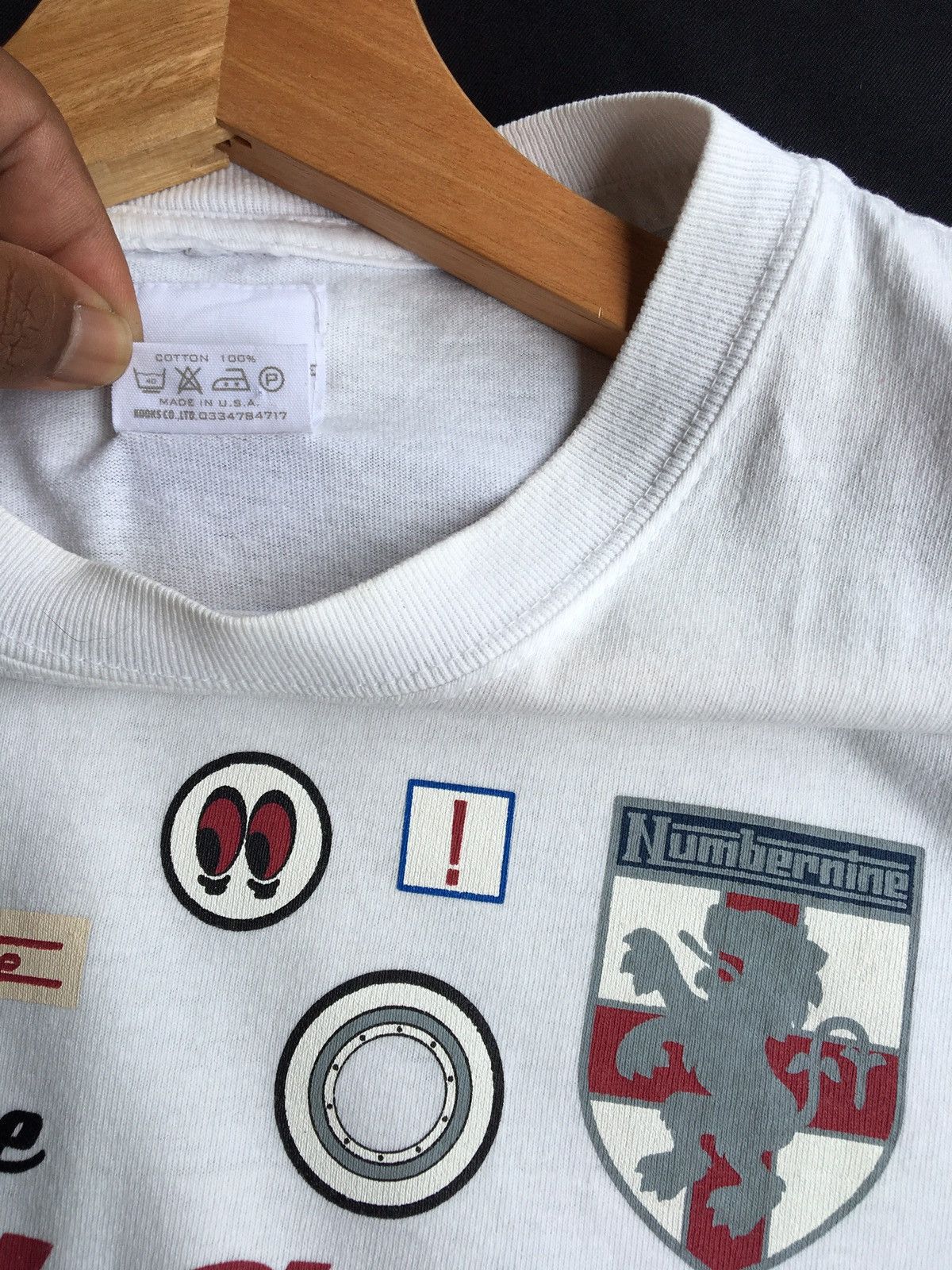 Number (N)ine Vintage Number Nine Lambretta Mods Anniversary T Shirt Size US M / EU 48-50 / 2 - 9 Thumbnail