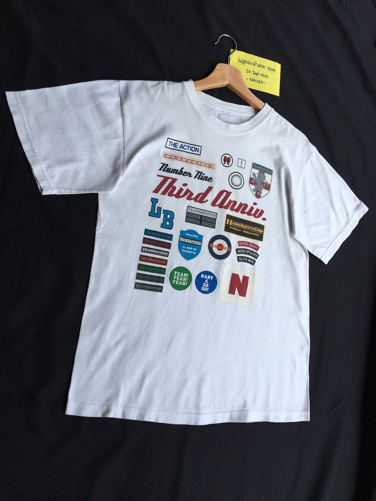 Number (N)ine Vintage Number Nine Lambretta Mods Anniversary T Shirt Size US M / EU 48-50 / 2 - 3 Thumbnail