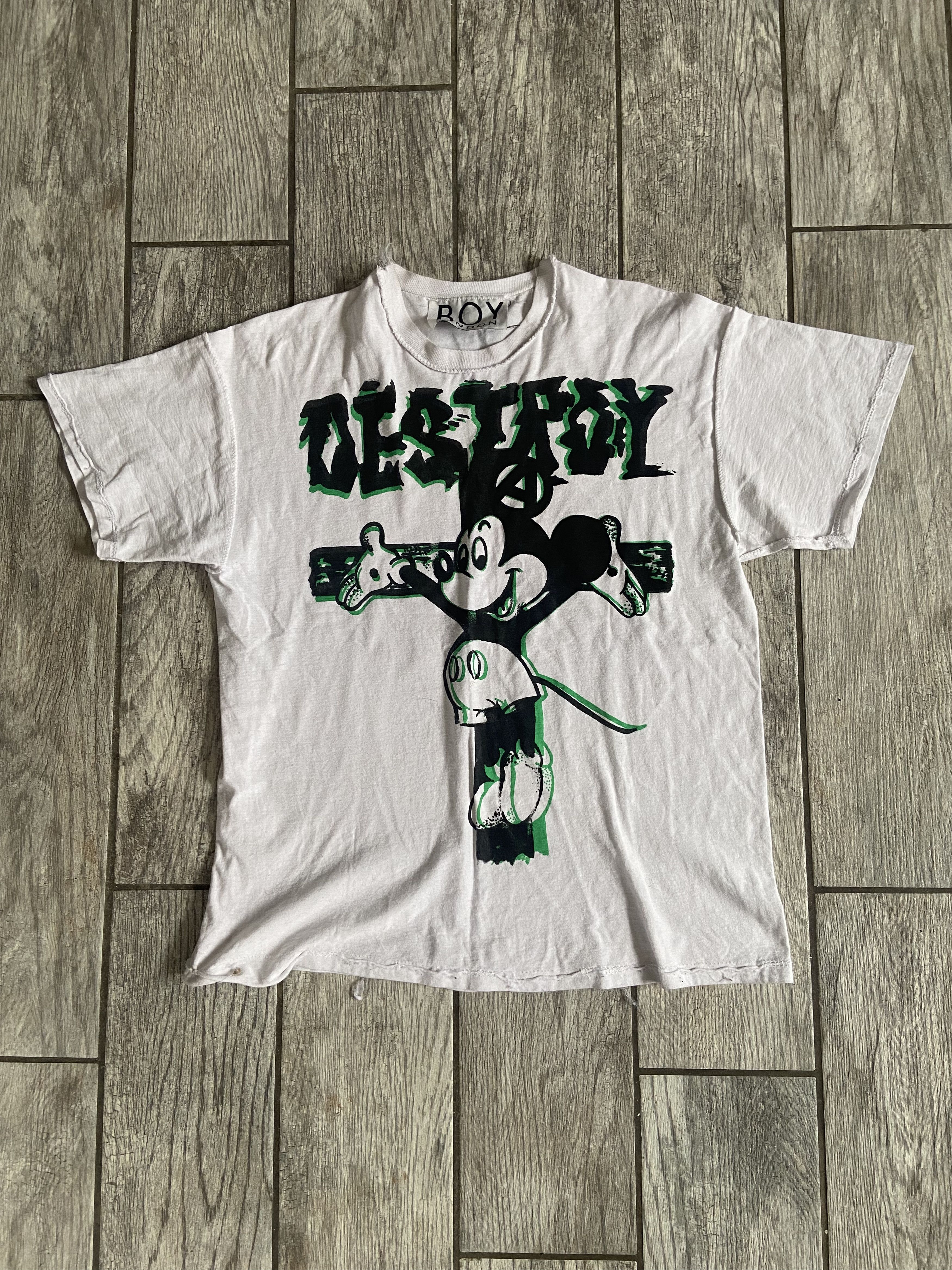 DESTROY NAZI CHRIST MICKEY Tee