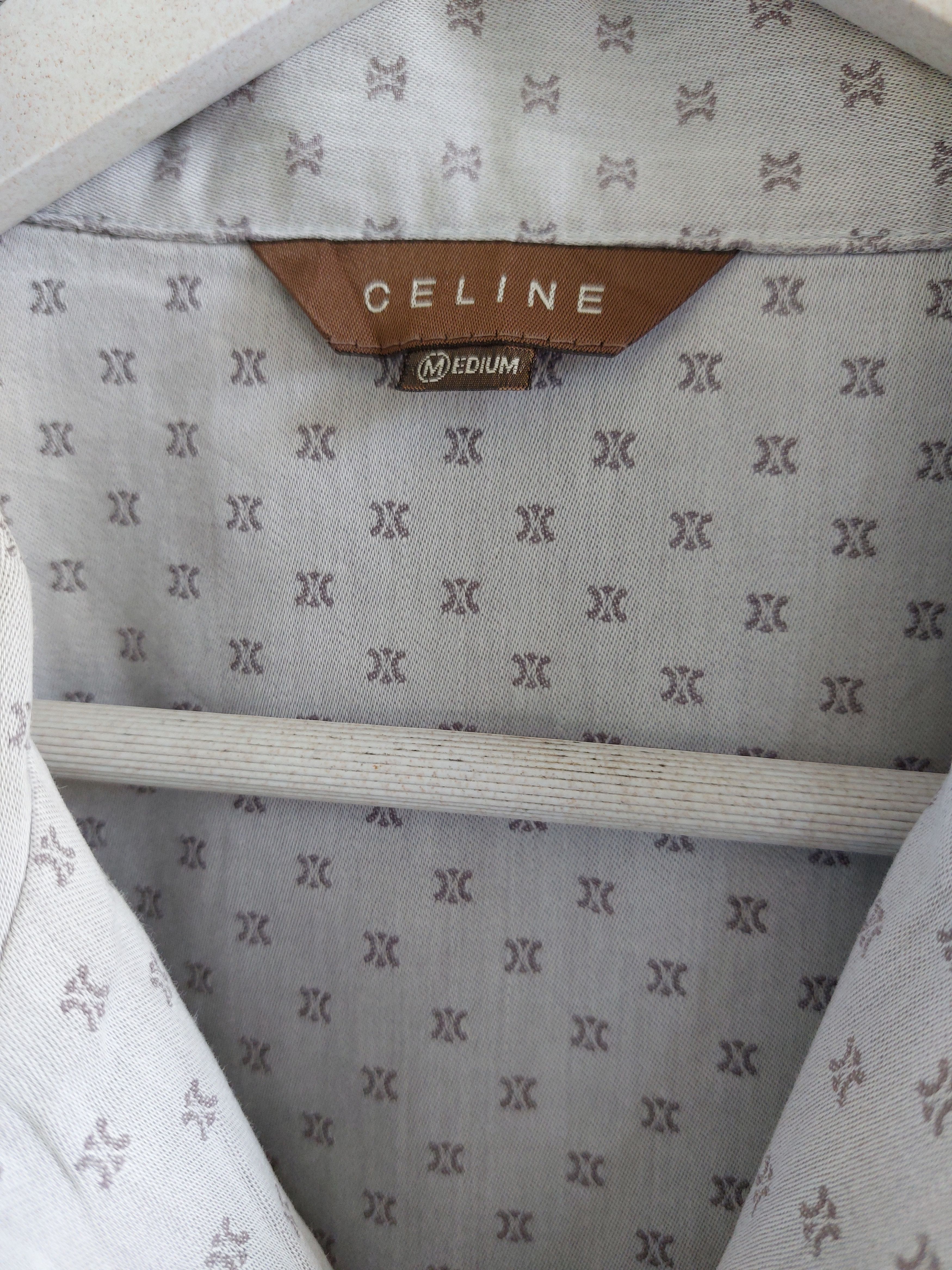 Celine CELINE pajamas shirt Size US M / EU 48-50 / 2 - 6 Thumbnail