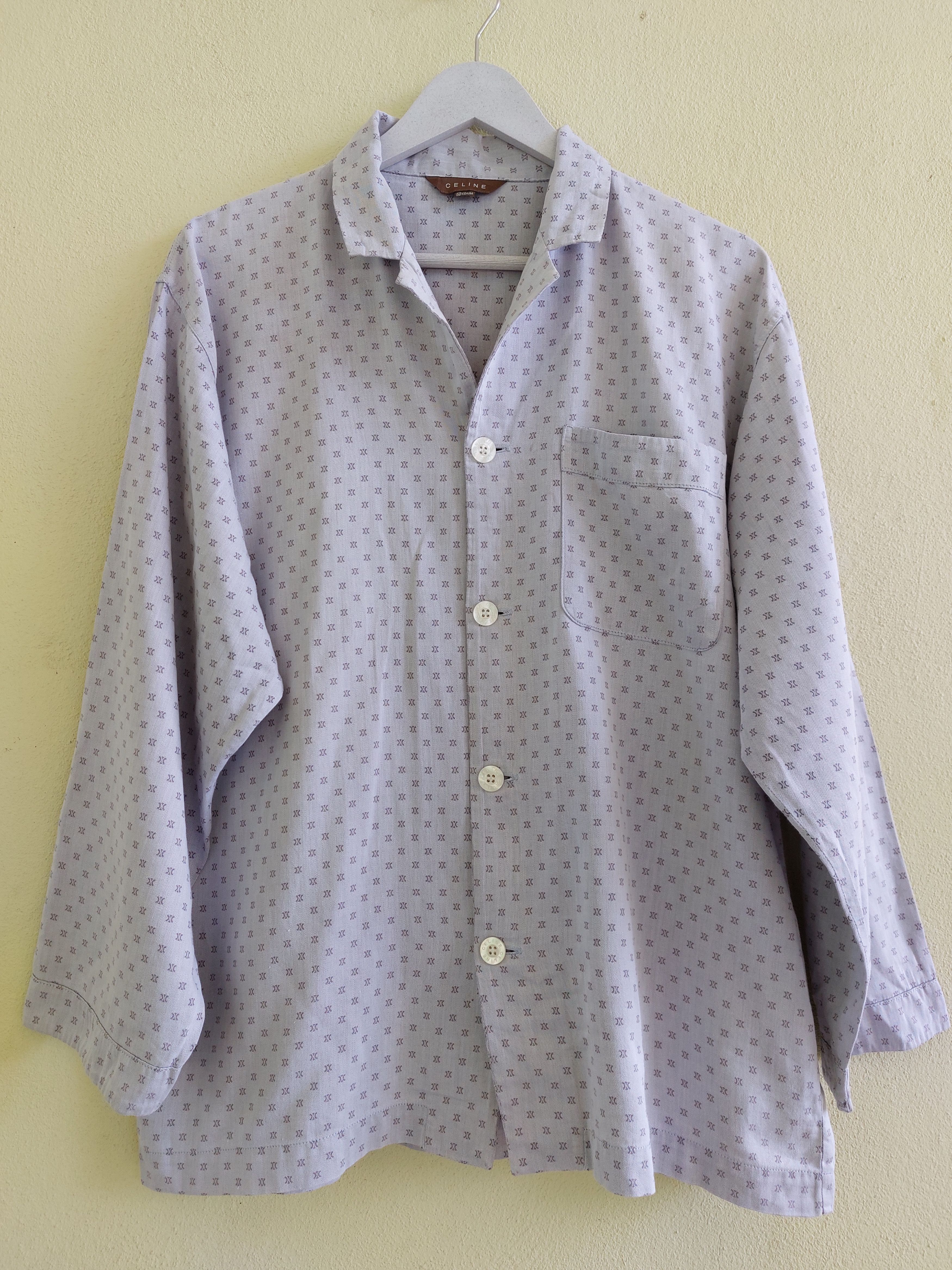Celine CELINE pajamas shirt Size US M / EU 48-50 / 2 - 1 Thumbnail