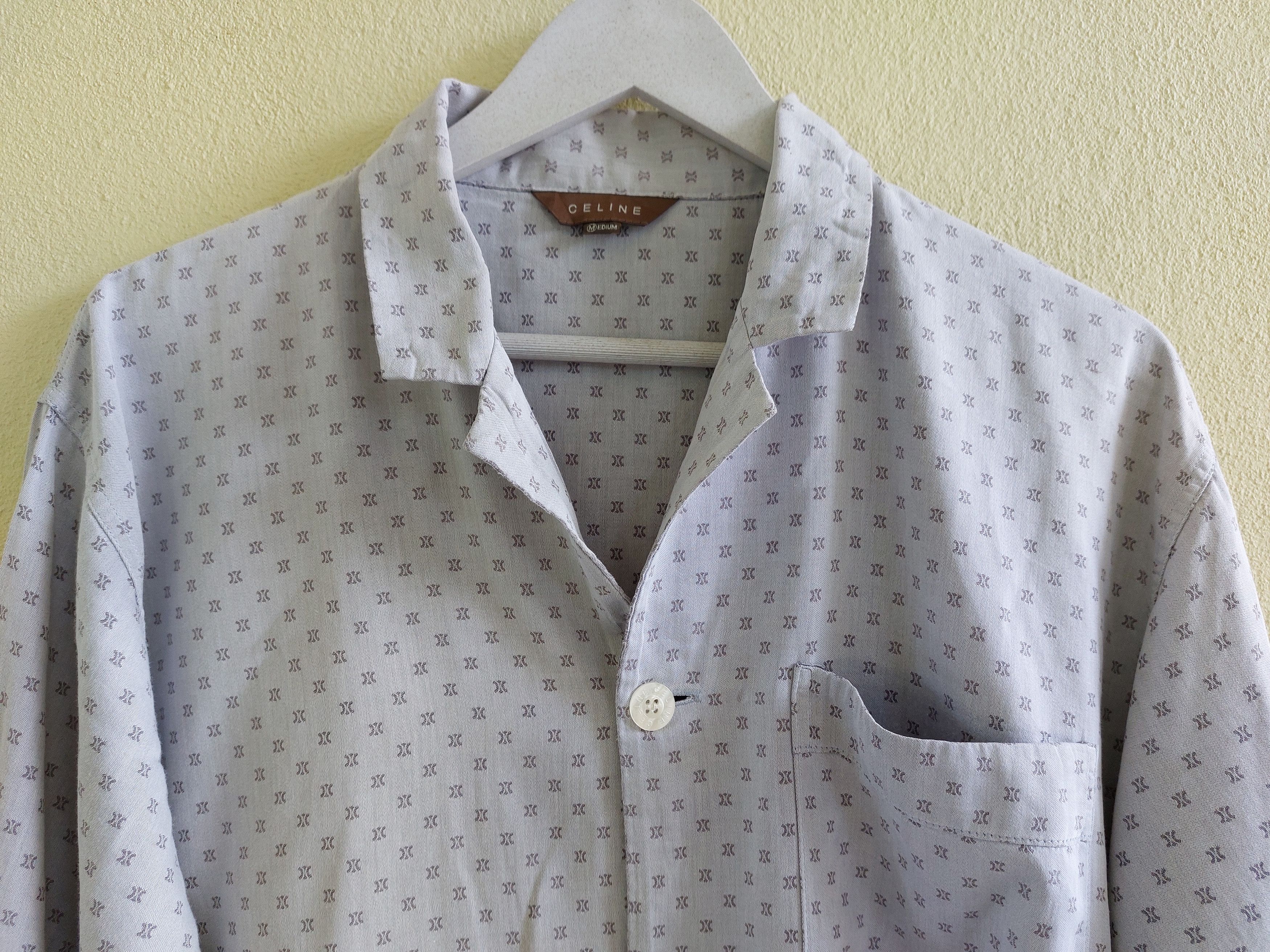 Celine CELINE pajamas shirt Size US M / EU 48-50 / 2 - 2 Thumbnail