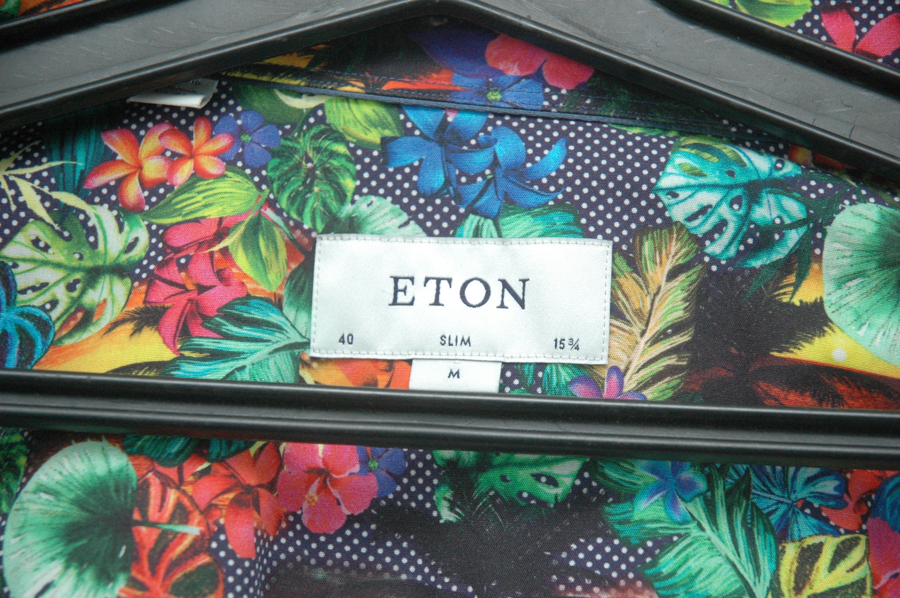 Eton Eton Print Luxury Shirt Size US M / EU 48-50 / 2 - 8 Thumbnail