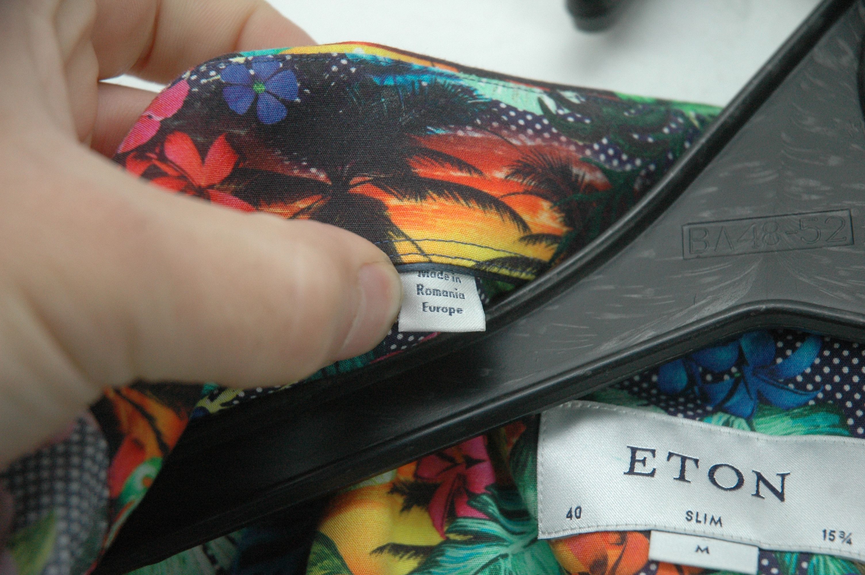 Eton Eton Print Luxury Shirt Size US M / EU 48-50 / 2 - 9 Thumbnail