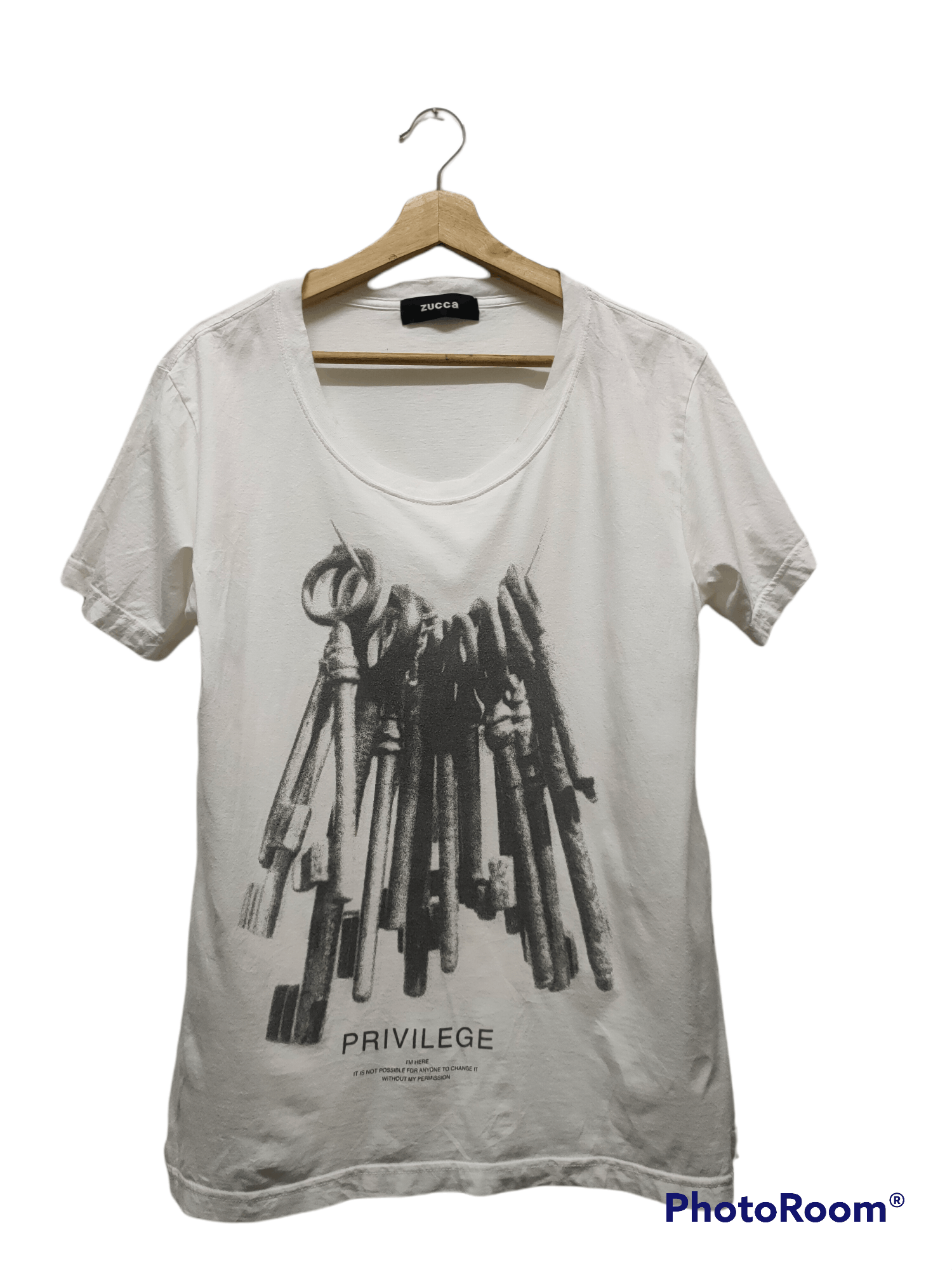 CABANE de ZUCCa Zucca issey miyake tee logo privilege Size US M / EU 48-50 / 2 - 1 Thumbnail