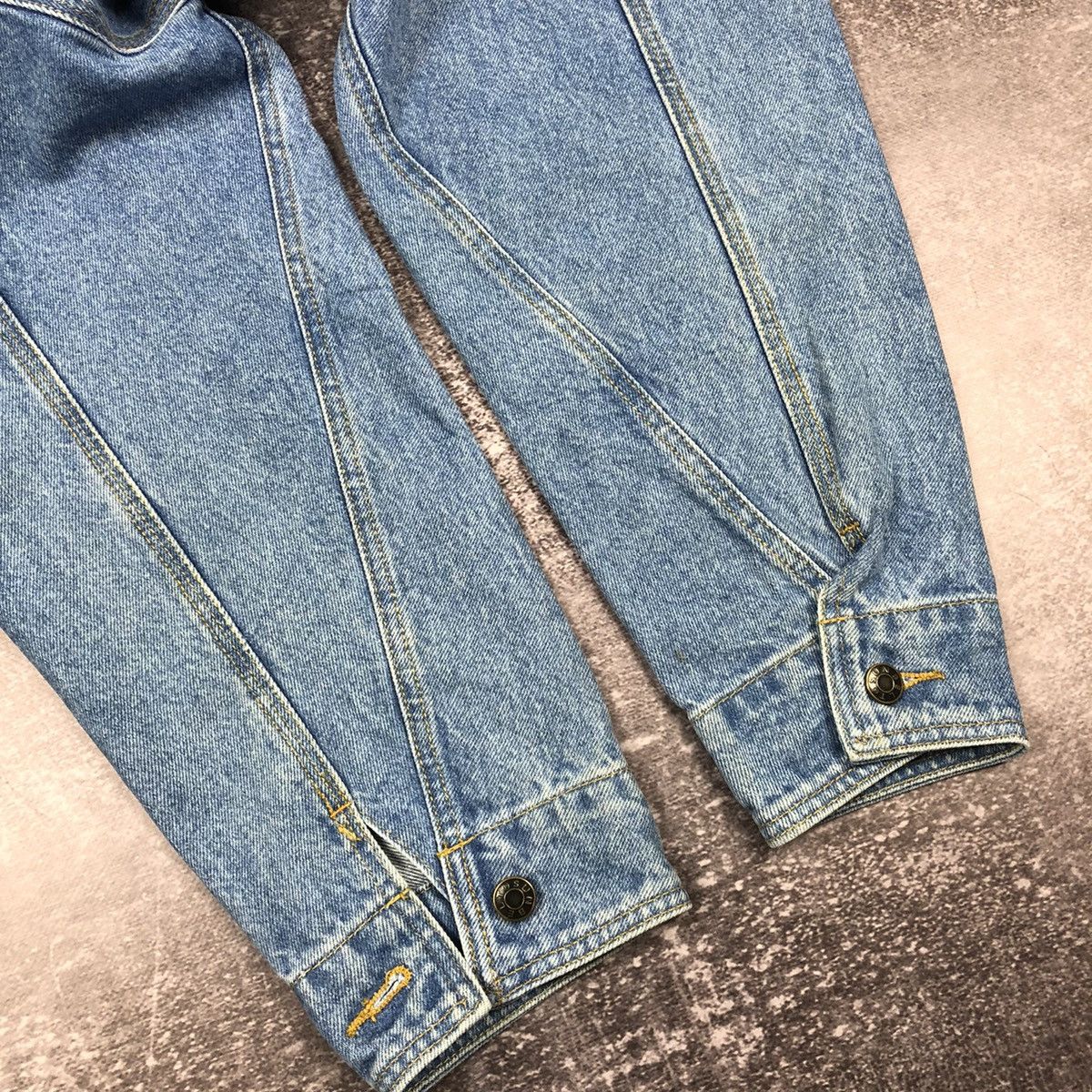 Vintage Vintage 90s Sun Belt Denim Jacket Size US M / EU 48-50 / 2 - 11 Thumbnail