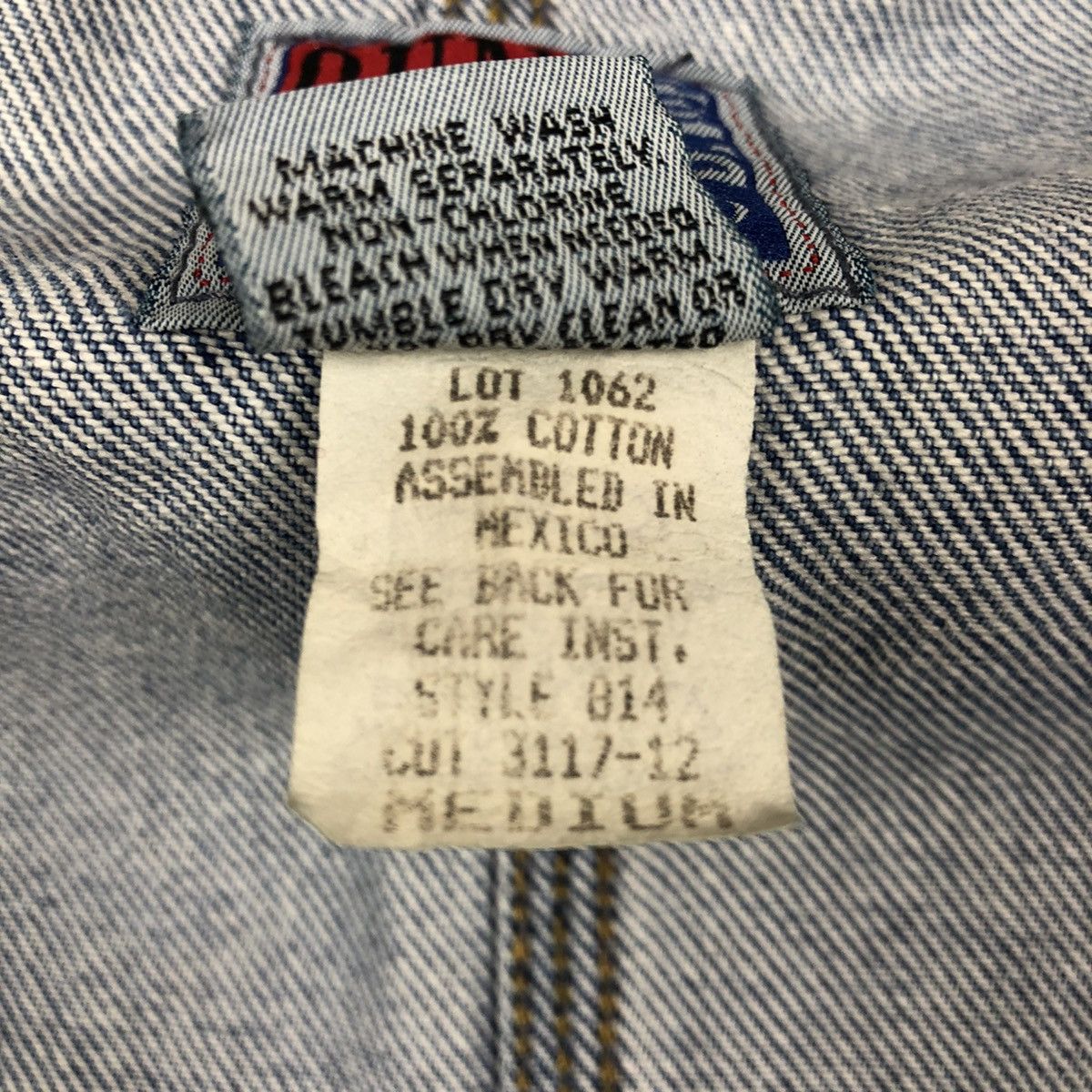 Vintage Vintage 90s Sun Belt Denim Jacket Size US M / EU 48-50 / 2 - 9 Thumbnail