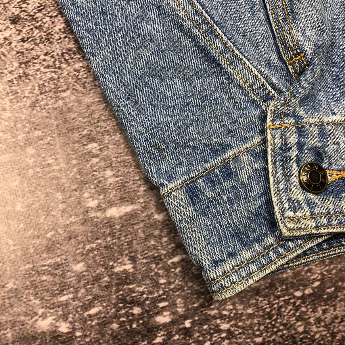 Vintage Vintage 90s Sun Belt Denim Jacket Size US M / EU 48-50 / 2 - 13 Thumbnail