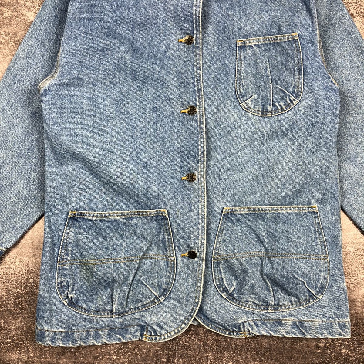 Vintage Vintage 90s Sun Belt Denim Jacket Size US M / EU 48-50 / 2 - 3 Thumbnail