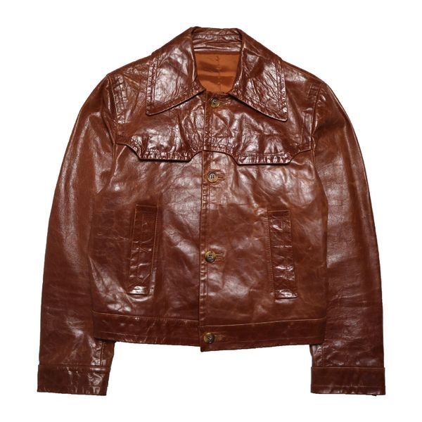 Dsquared2 1990s DSQUARED2 Leather Jacket | Grailed