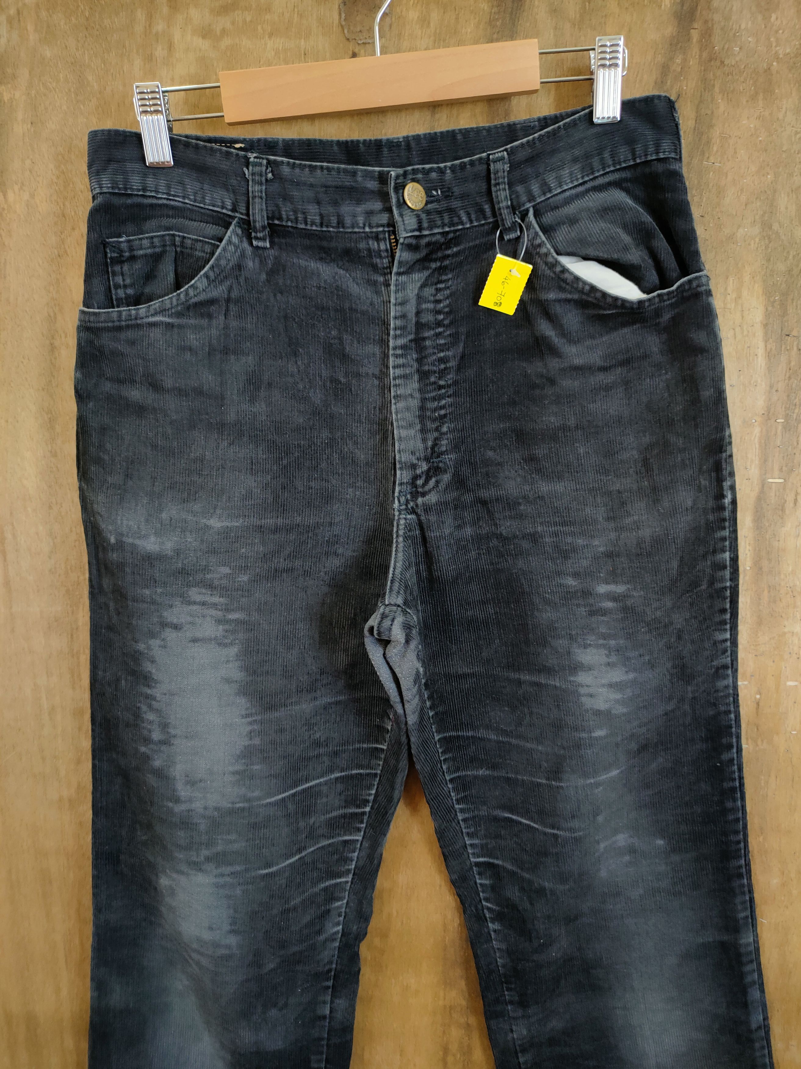 Lee × Vintage Lee corduroy vintage faded thrashed pants #46-708 Size US 30 / EU 46 - 4 Thumbnail