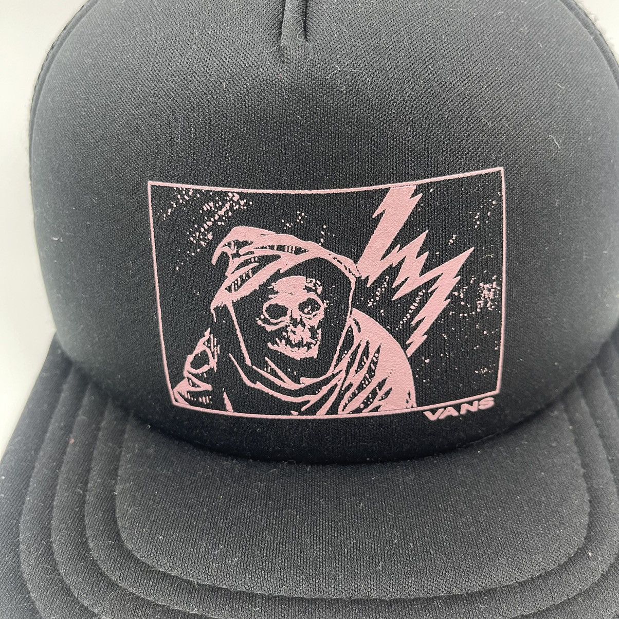 Vans Vans Grim Reaper Trucker hat Size ONE SIZE - 7 Thumbnail