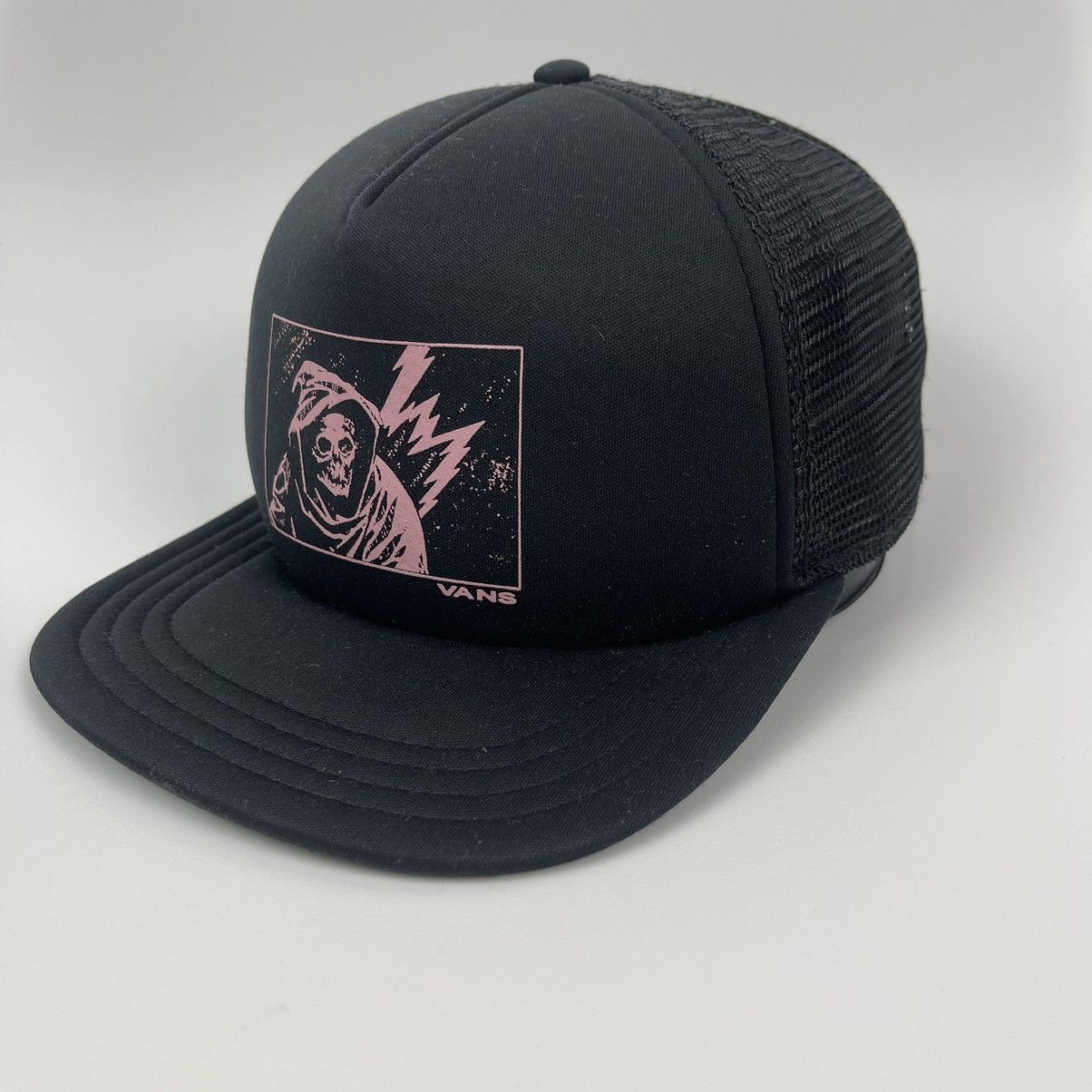 Vans Vans Grim Reaper Trucker hat Size ONE SIZE - 3 Thumbnail