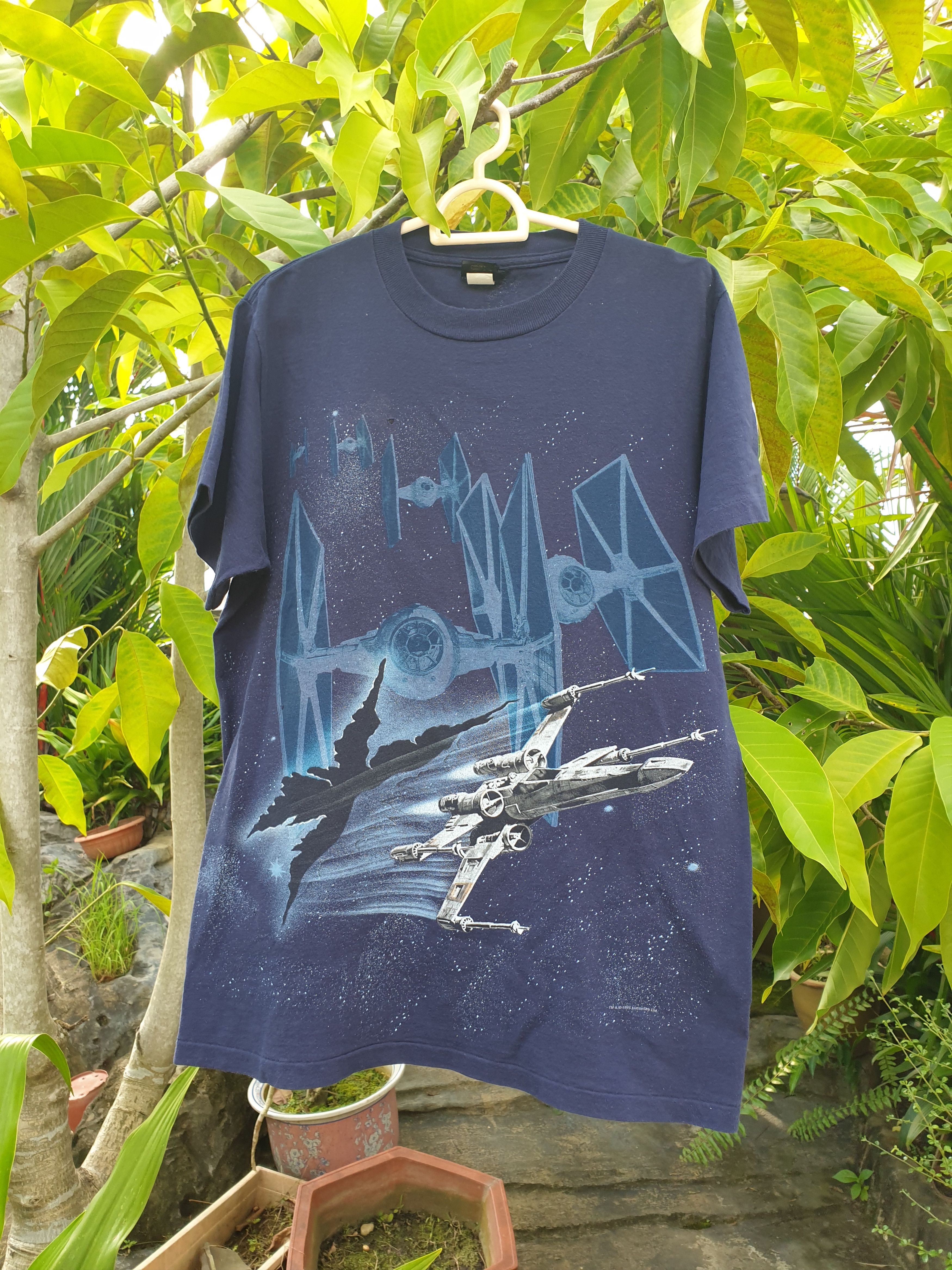 Vintage Vintage Star Wars X Fighter tee Size US M / EU 48-50 / 2 - 2 Thumbnail