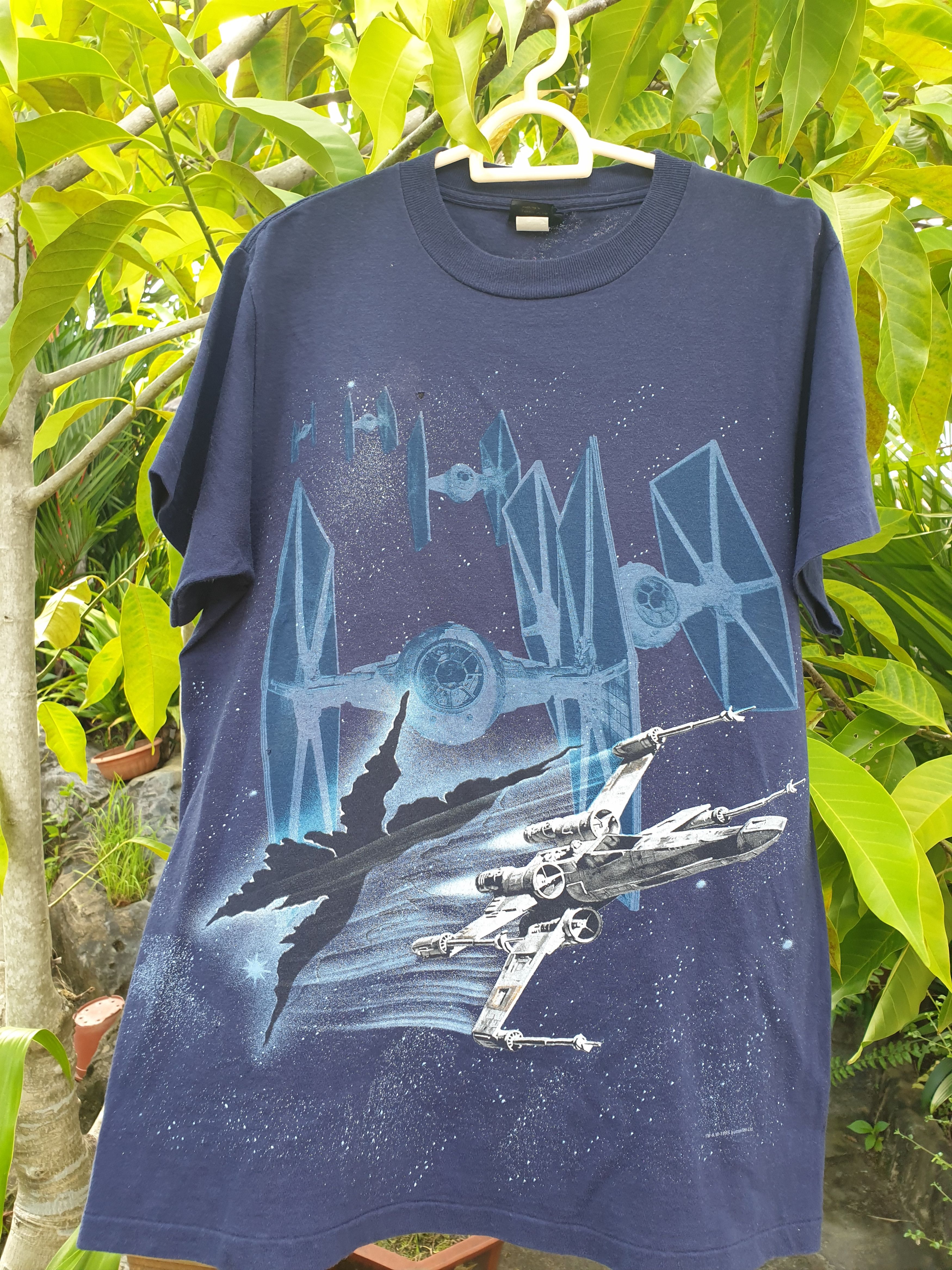 Vintage Vintage Star Wars X Fighter tee Size US M / EU 48-50 / 2 - 1 Thumbnail