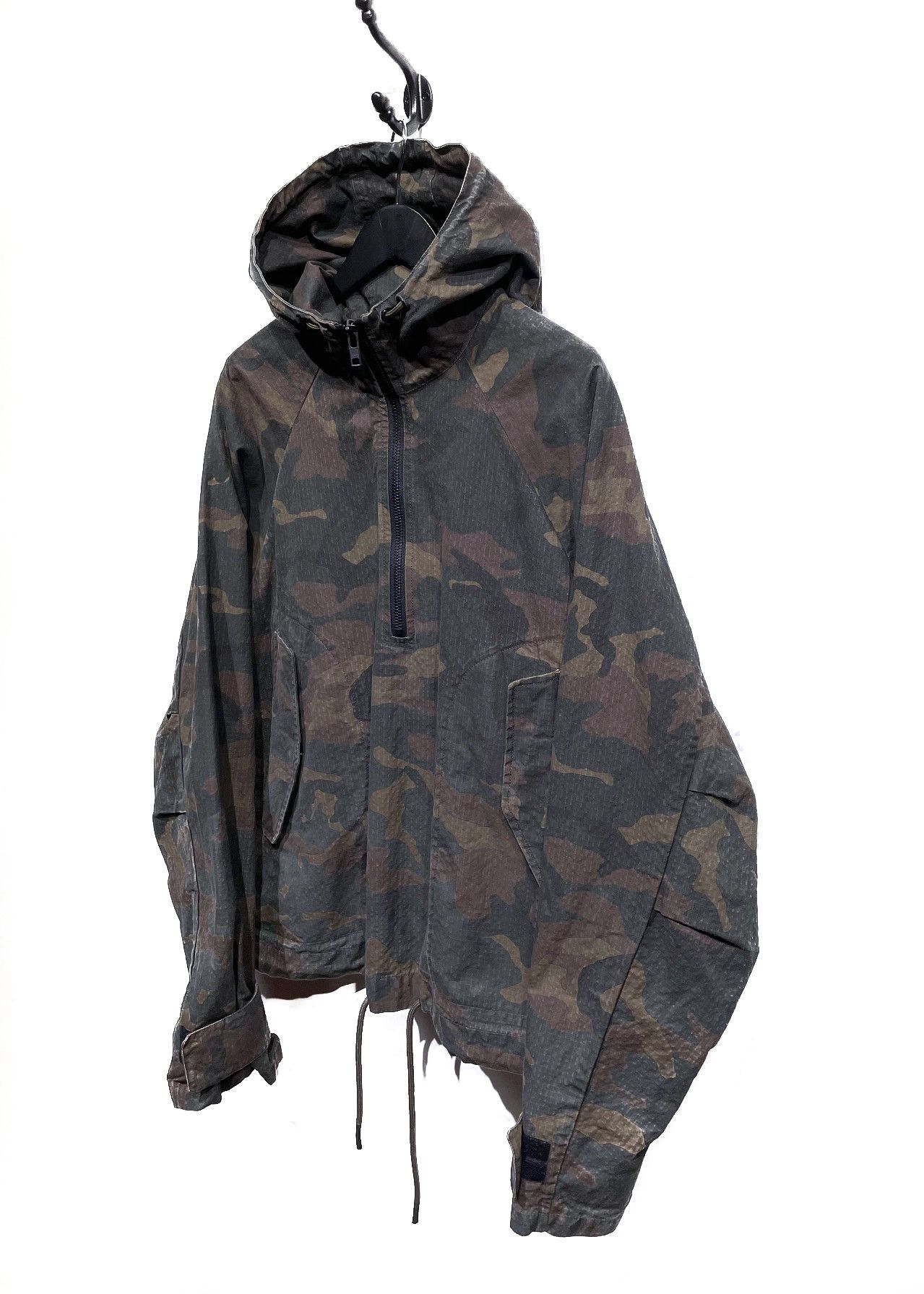 Yeezy Yeezy Season 1 Green Camo Oversized Half-zip Anorak | Grailed