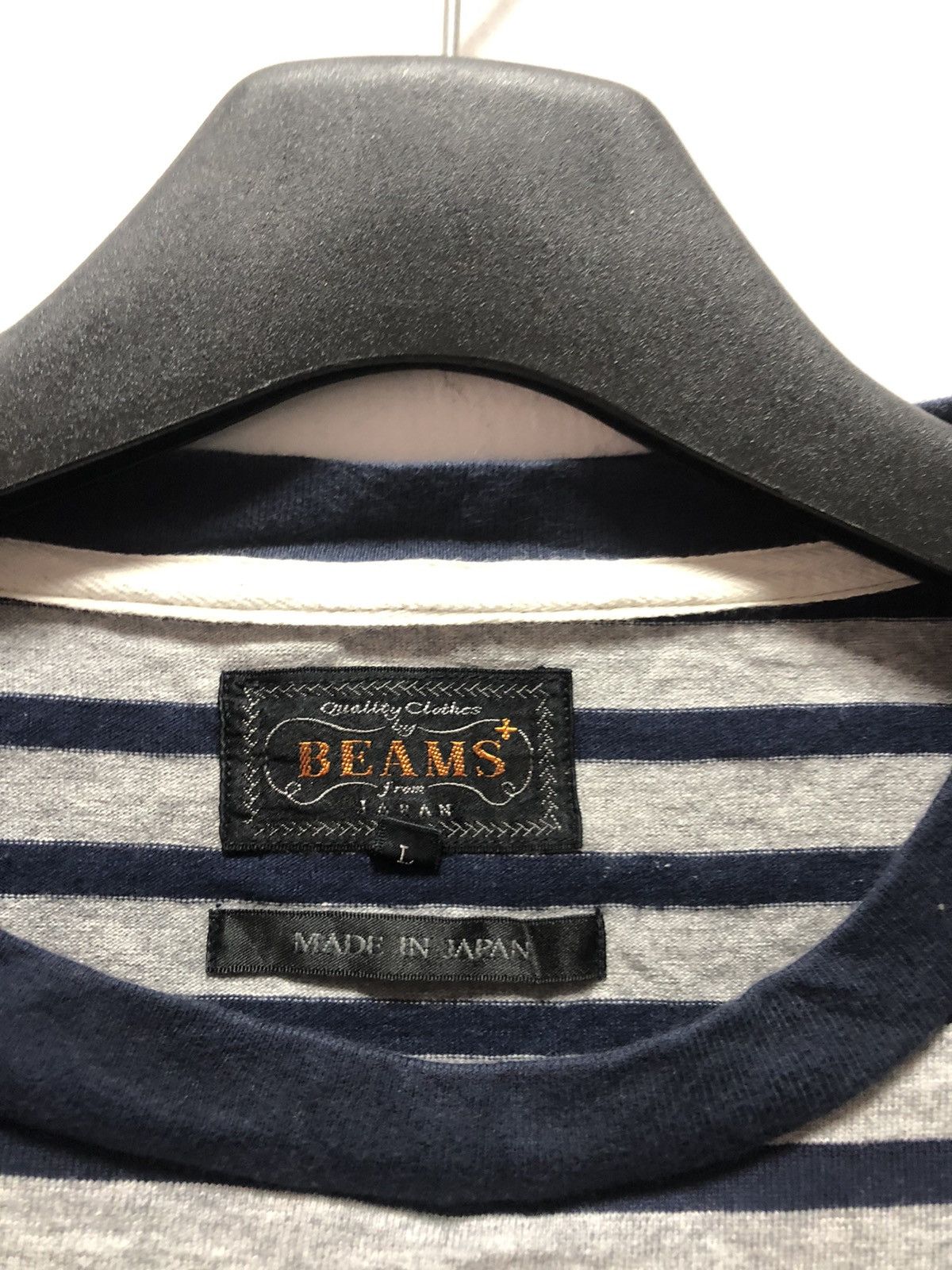 Beams Plus BEAMS PLUS T Shirt Pocket Striped Japan Made Size US L / EU 52-54 / 3 - 2 Thumbnail