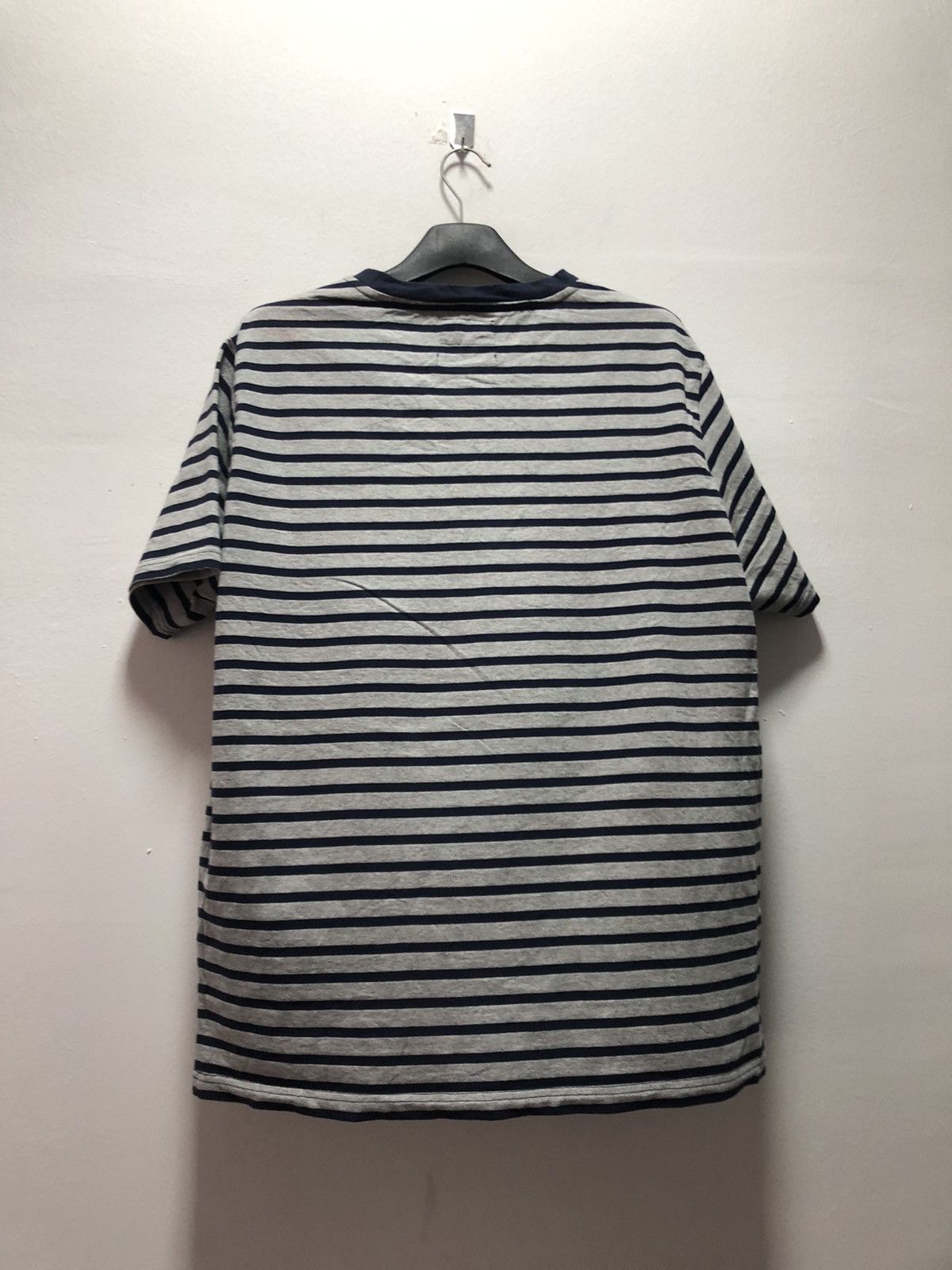 Beams Plus BEAMS PLUS T Shirt Pocket Striped Japan Made Size US L / EU 52-54 / 3 - 5 Thumbnail