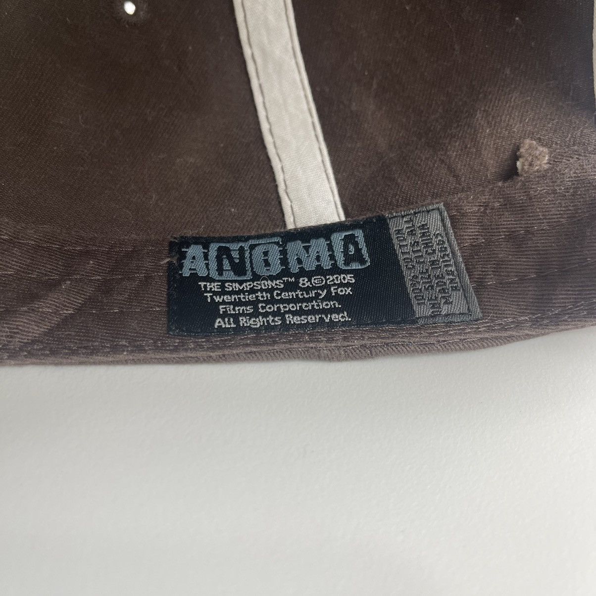 Japanese Brand The Simpsons Hat Size ONE SIZE - 16 Thumbnail