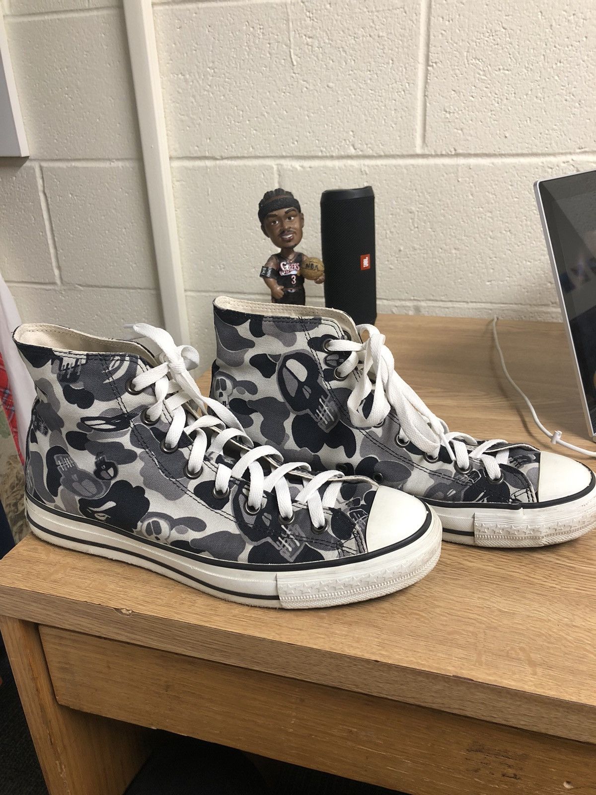 Bape × Stussy Bape x Stussy Converse Camo | Grailed