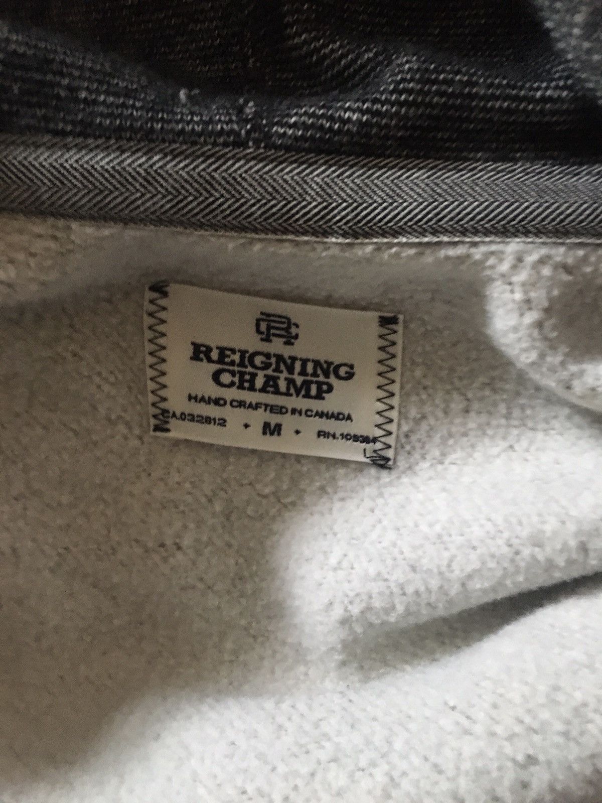 Wings + Horns Reigning champ x Wings Horns tiger fleece hoodie Size US M / EU 48-50 / 2 - 2 Preview