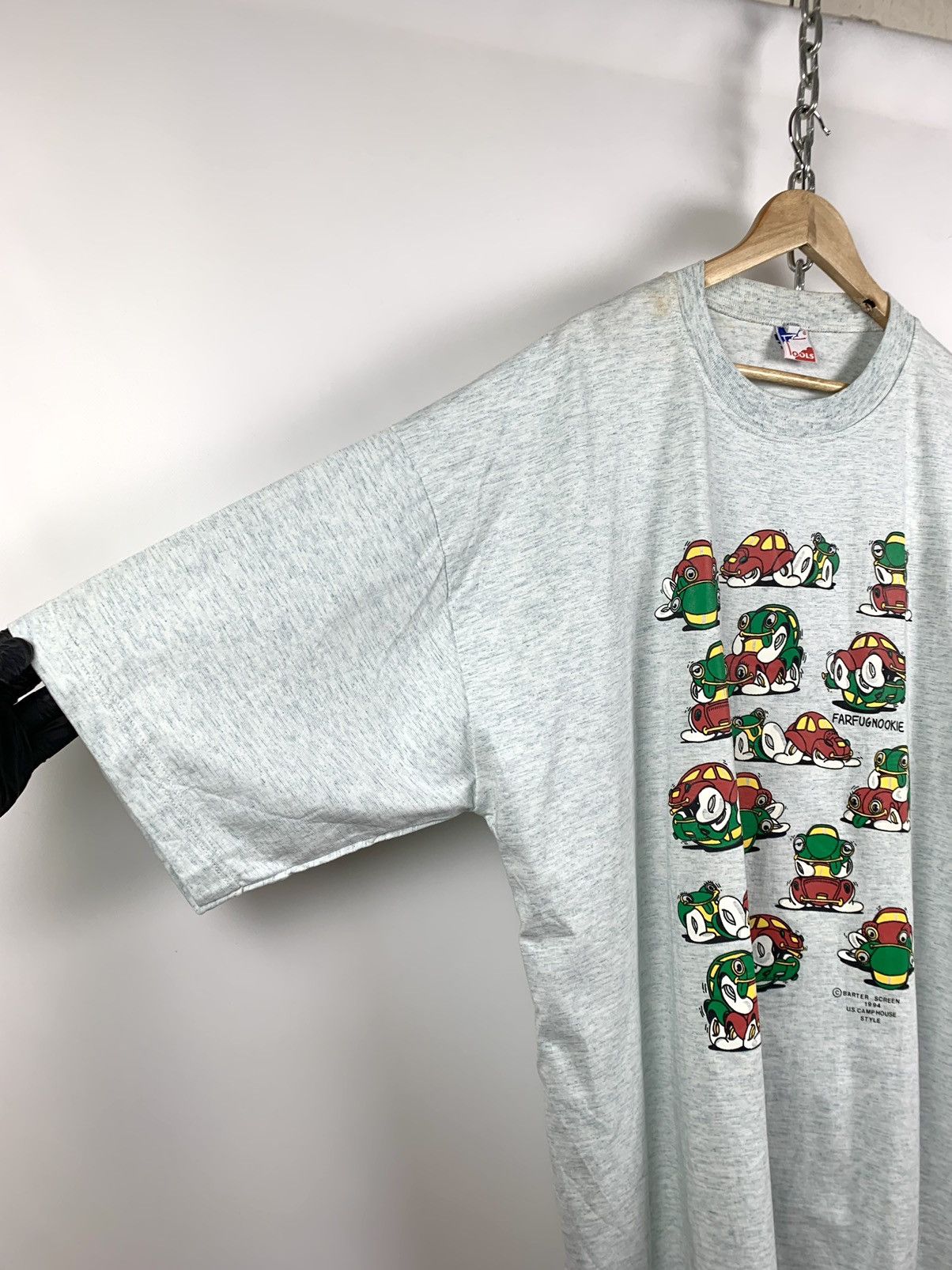 Vintage Vintage Farfugnookie Sex Kamasutra Cars Crazy T-Shirt Size US XXL / EU 58 / 5 - 8 Thumbnail