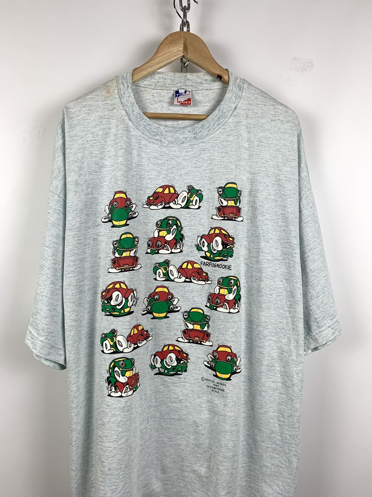 Vintage Vintage Farfugnookie Sex Kamasutra Cars Crazy T-Shirt Size US XXL / EU 58 / 5 - 1 Thumbnail