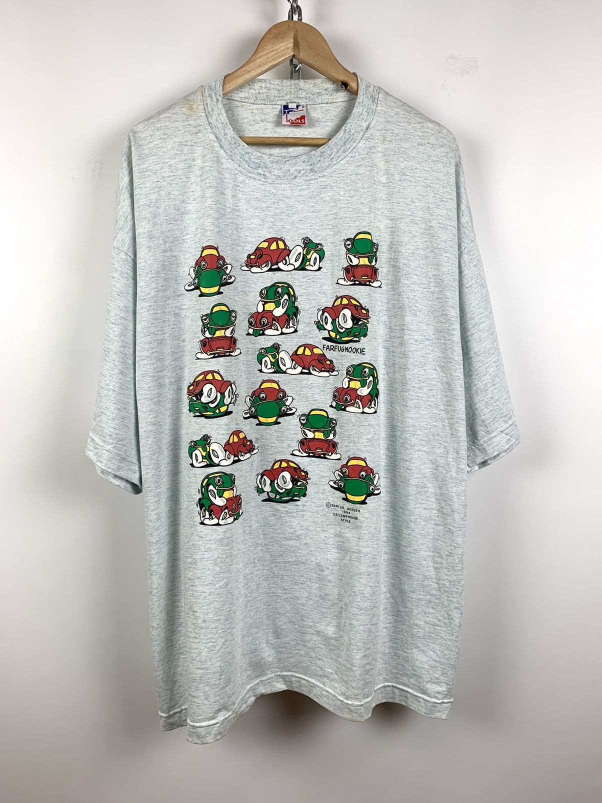 Vintage Vintage Farfugnookie Sex Kamasutra Cars Crazy T-Shirt Size US XXL / EU 58 / 5 - 2 Thumbnail