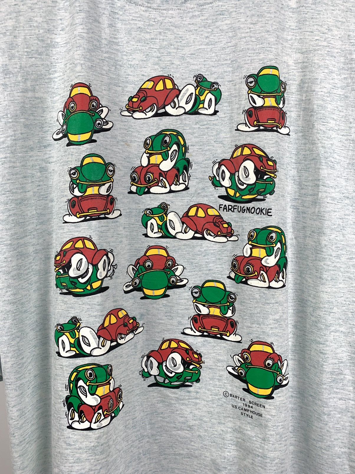 Vintage Vintage Farfugnookie Sex Kamasutra Cars Crazy T-Shirt Size US XXL / EU 58 / 5 - 3 Thumbnail