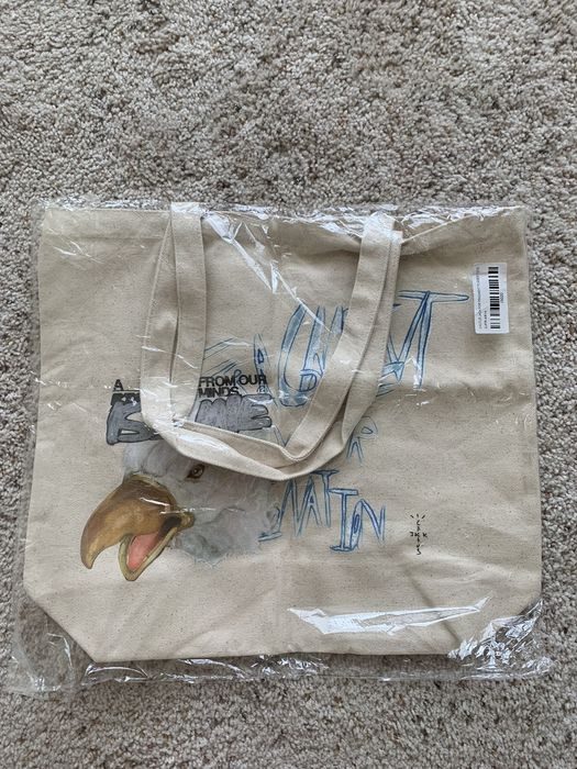 Travis Scott Cactus Jack For Fragment Flames Tote | Grailed