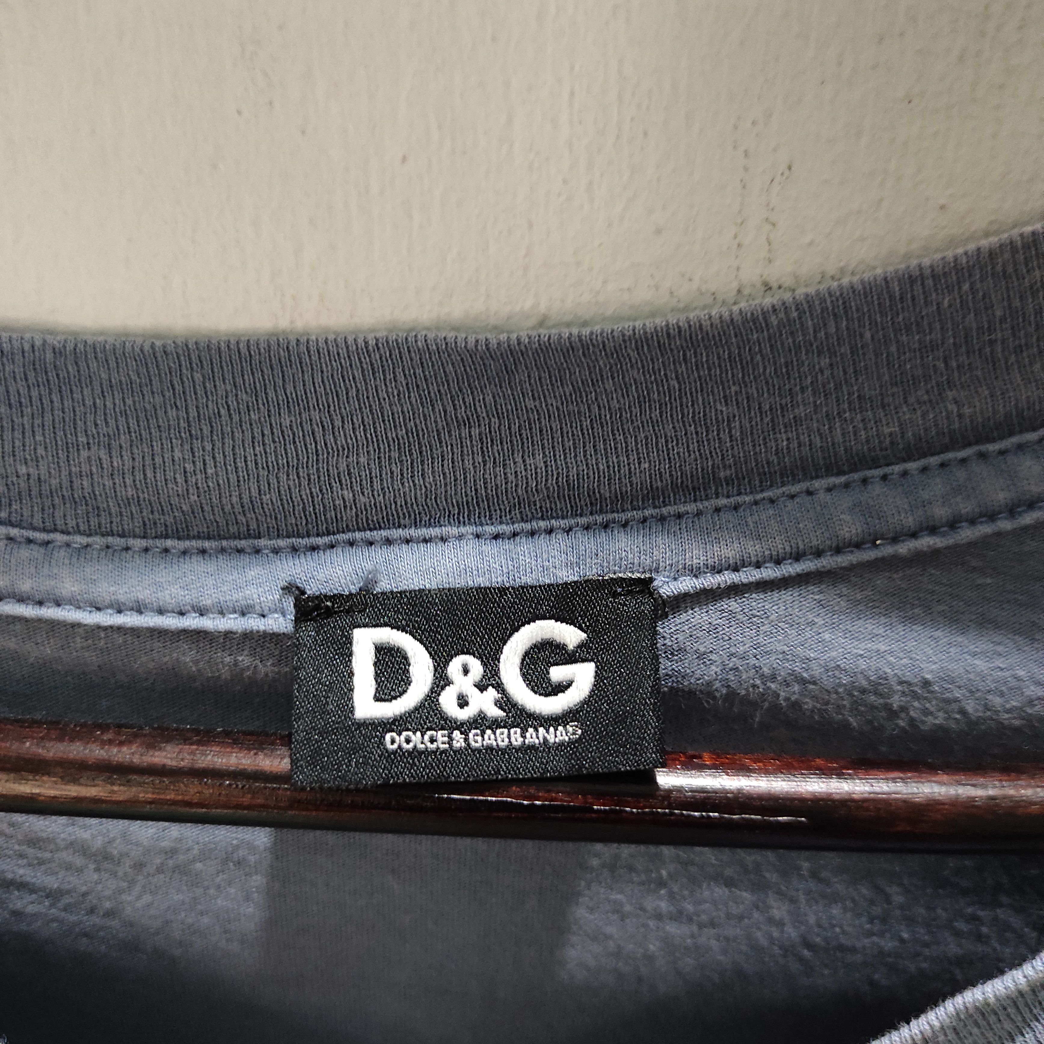 Dolce & Gabbana Dolce and Gabana T-Shirt Made in Turkey Size US S / EU 44-46 / 1 - 4 Thumbnail