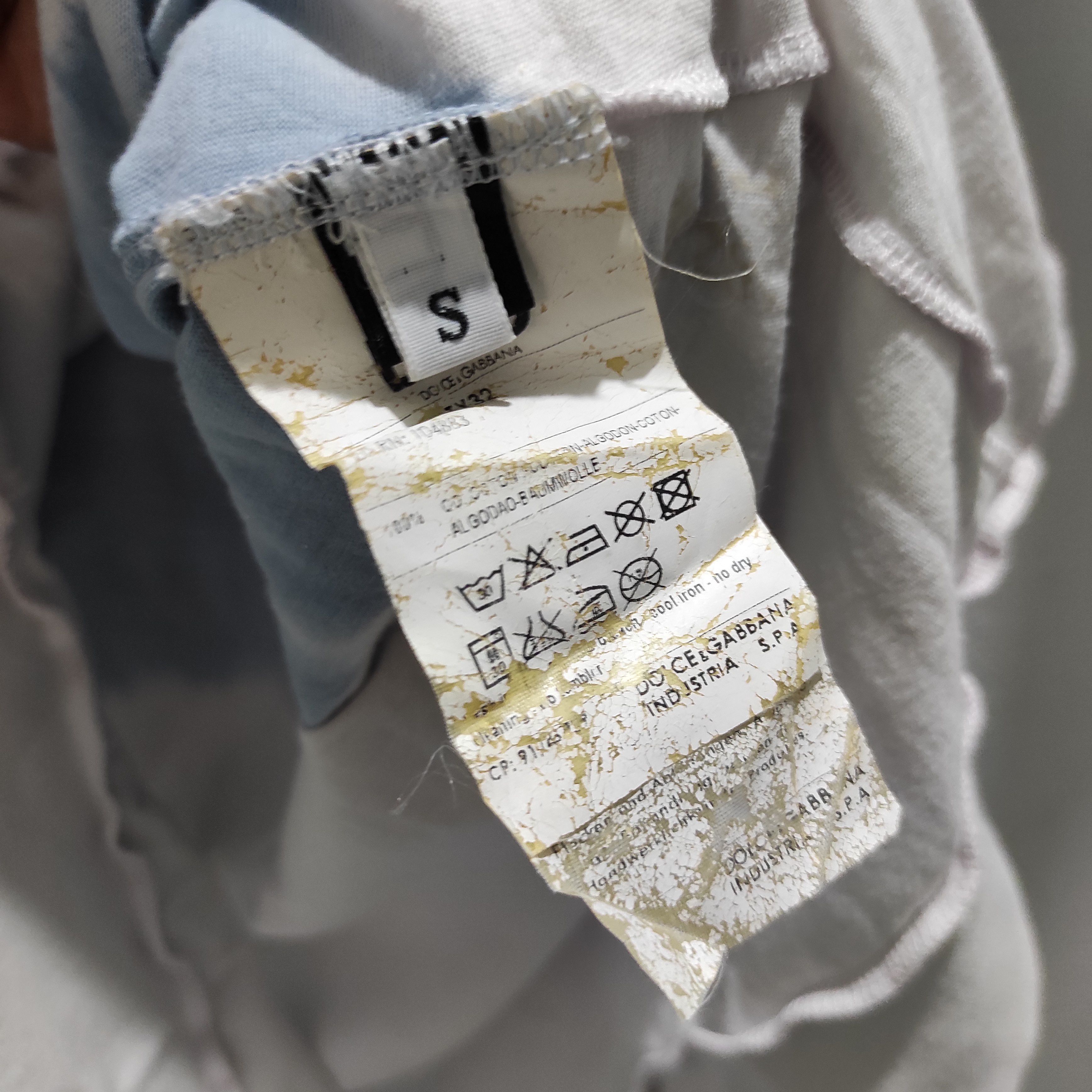Dolce & Gabbana Dolce and Gabana T-Shirt Made in Turkey Size US S / EU 44-46 / 1 - 8 Thumbnail