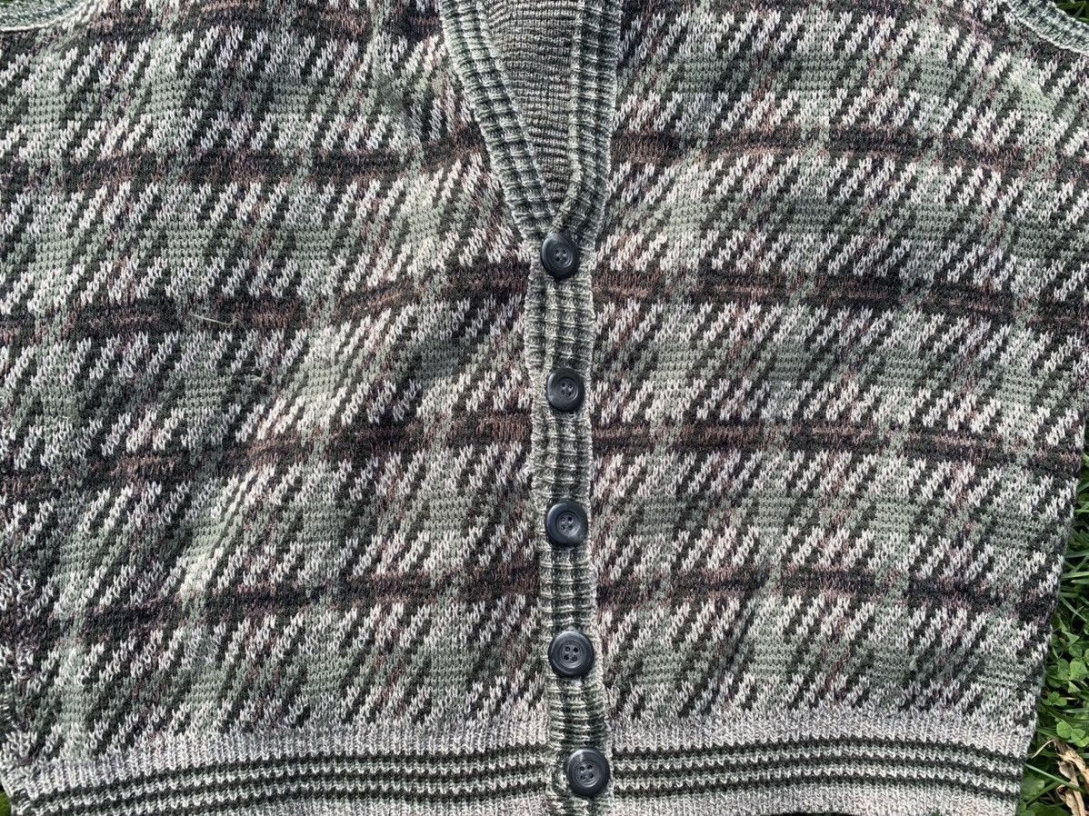 Vintage Vintage Patterned Vest (Checkered) Size US L / EU 52-54 / 3 - 2 Thumbnail