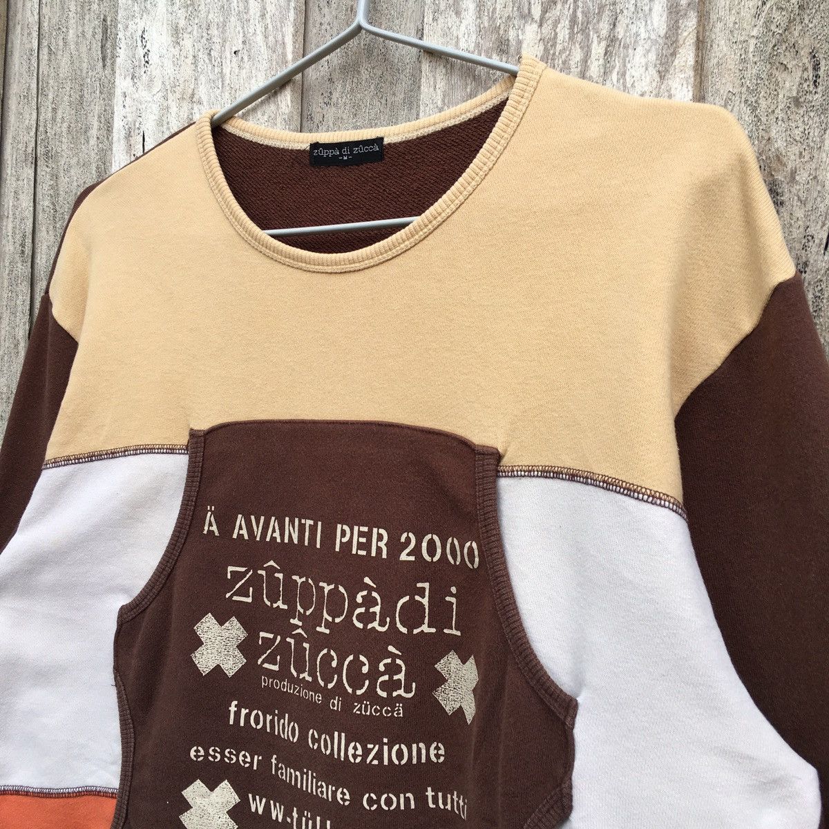 Issey Miyake × Japanese Brand × Zucca Vintage Zucca By Issey Miyake Crewneck Sweatshirt Size US M / EU 48-50 / 2 - 3 Thumbnail
