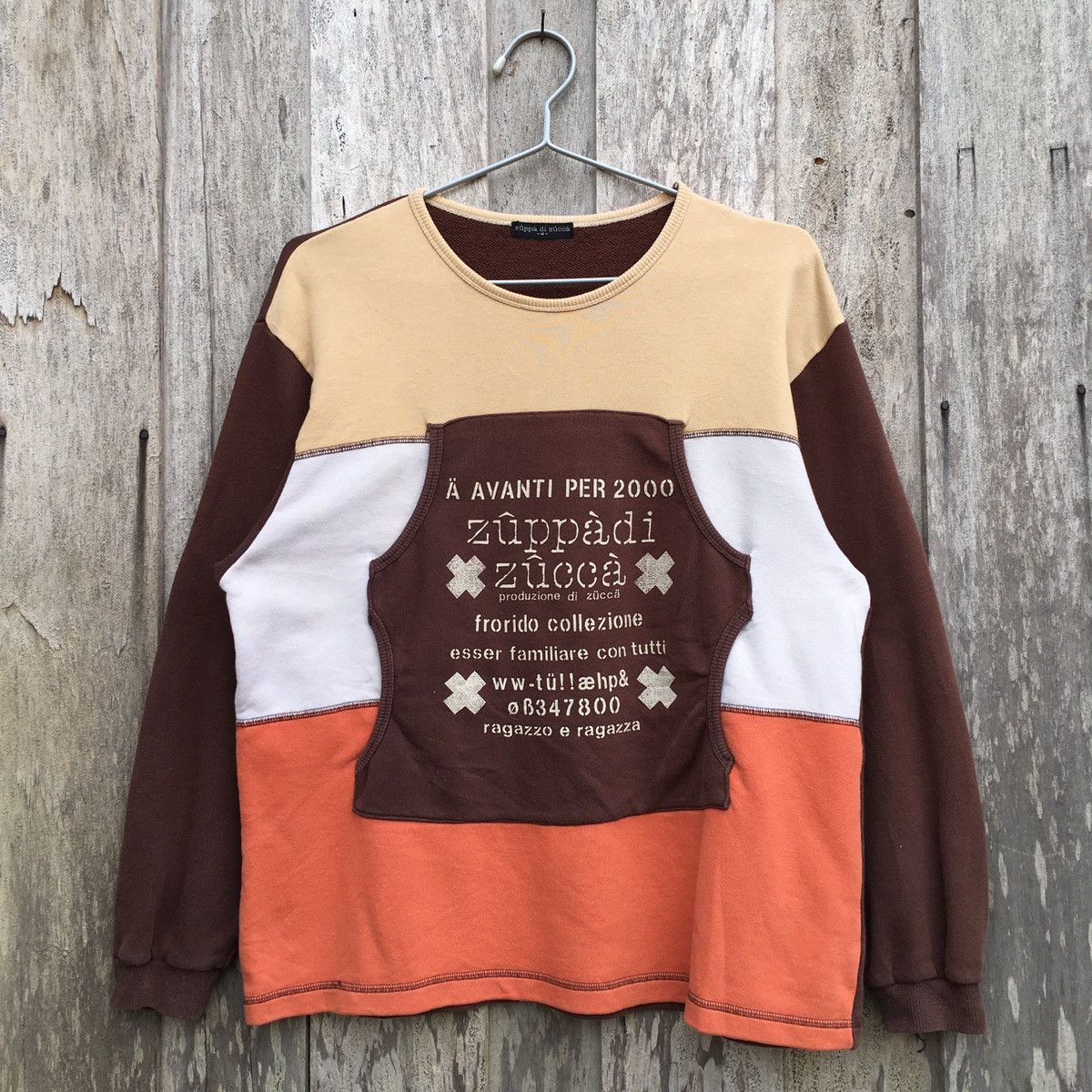 Issey Miyake × Japanese Brand × Zucca Vintage Zucca By Issey Miyake Crewneck Sweatshirt Size US M / EU 48-50 / 2 - 1 Thumbnail
