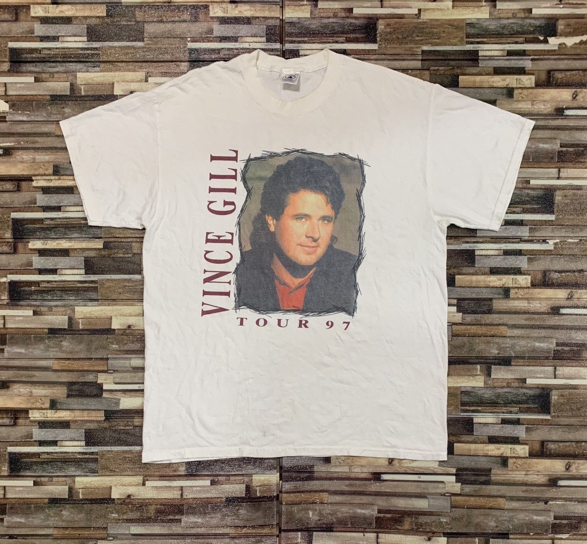 Other Vintage t shirt vince gill Size US XL / EU 56 / 4 - 1 Thumbnail