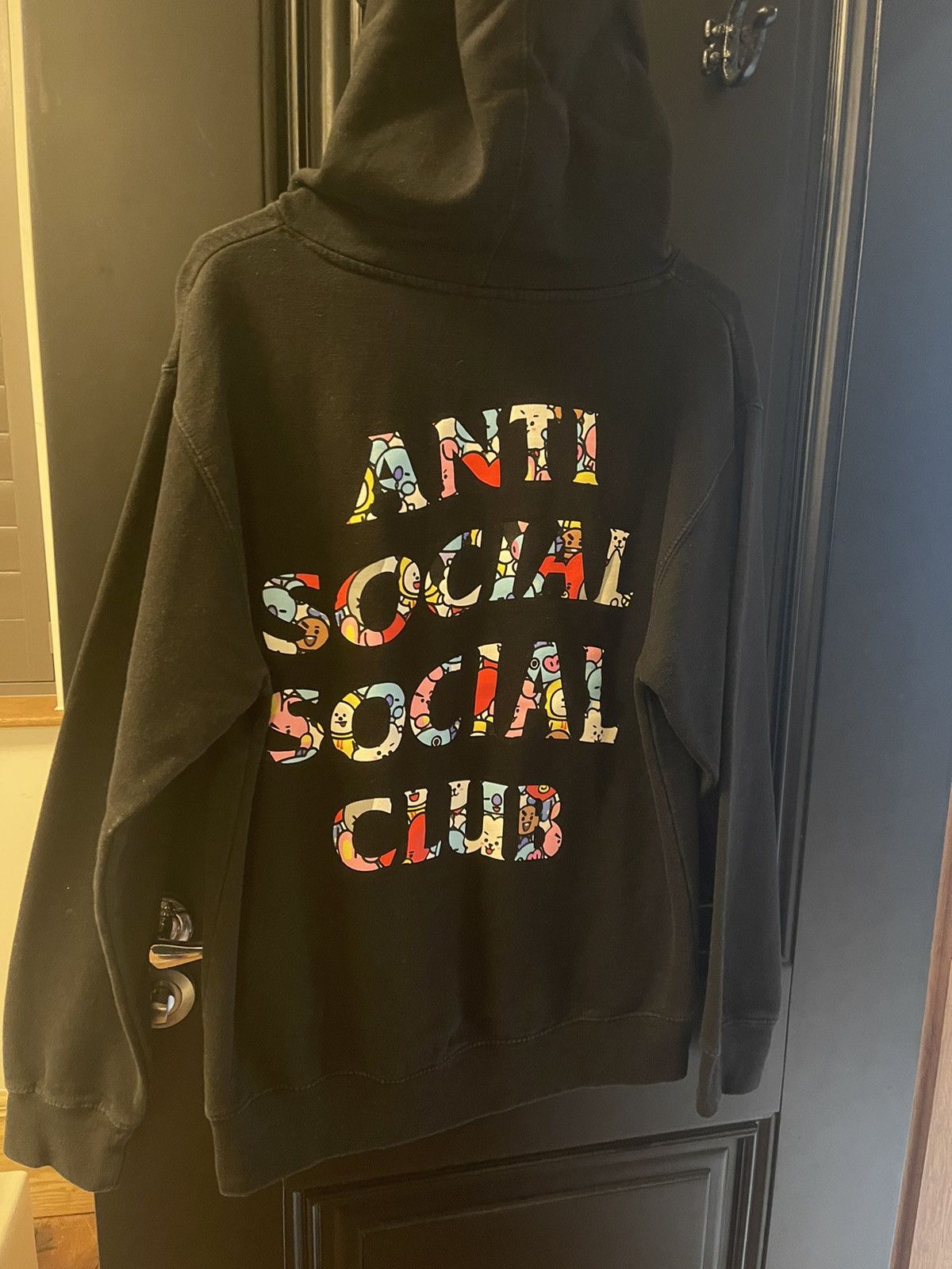 Anti Social Social Club x BTS Black Hoodie