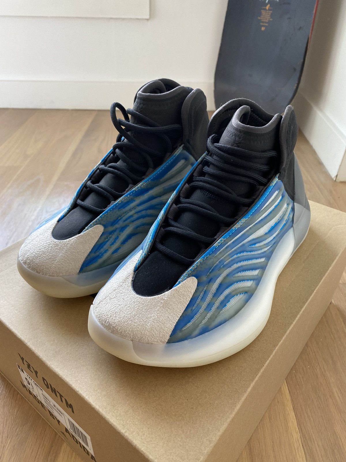 Adidas Yeezy Quantum Frozen Blue Grailed