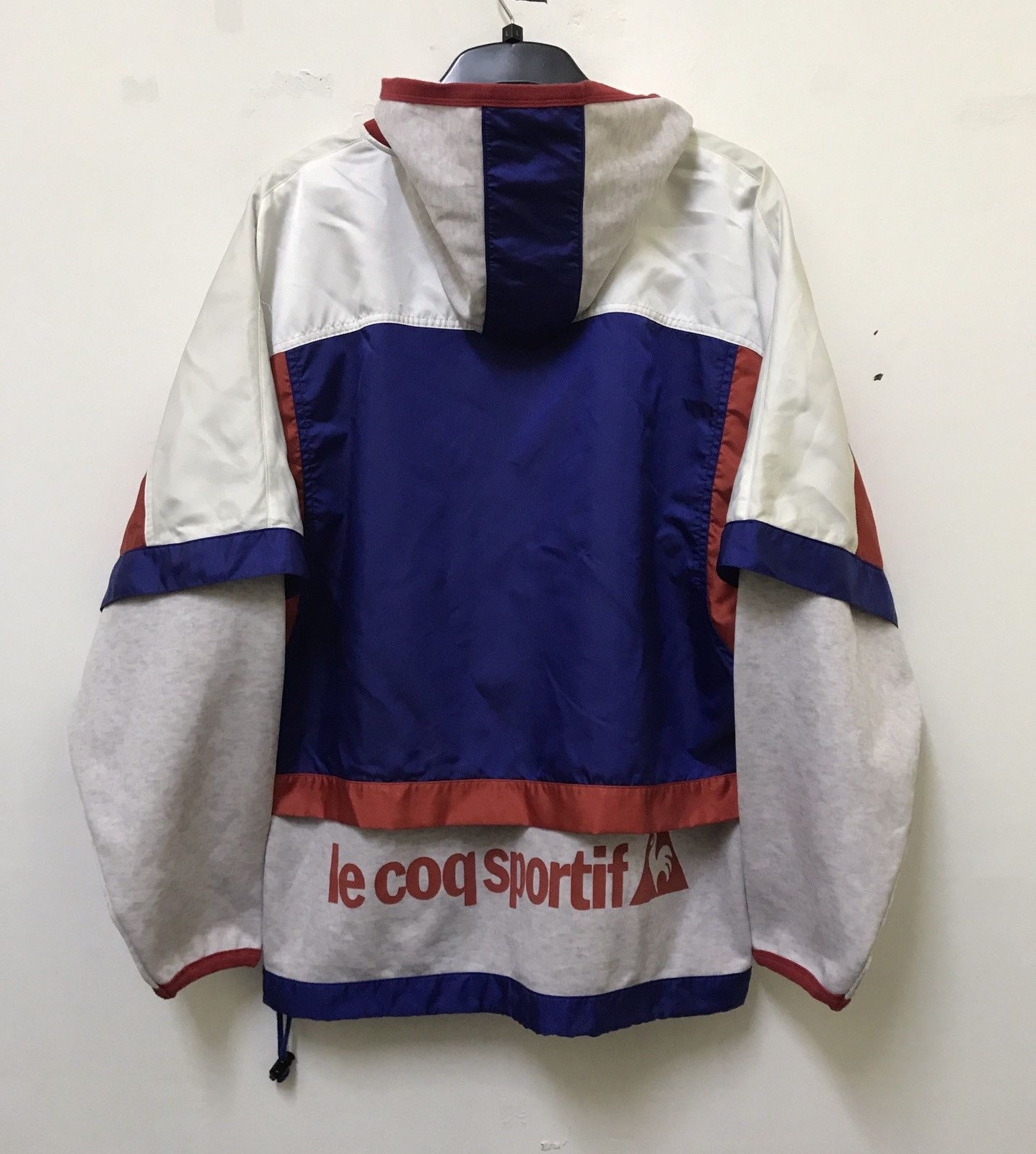 Le Coq Sportif LE COQ SPORTIF HOODIE BIG LOGO DESIGN RARE Size US L / EU 52-54 / 3 - 3 Thumbnail