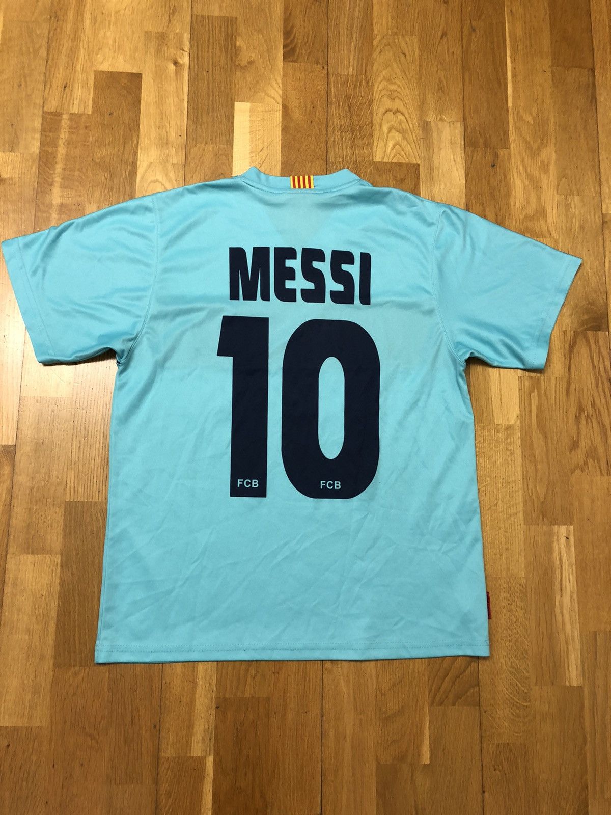 BEKO BARCELONA FC MESSI 10 WOMEN'S PURPLE POLYESTER SOCCER SS