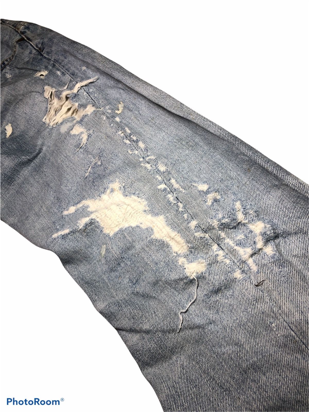 Japanese Brand Distressed Twist RNA INC Trashed Denim Size US 30 / EU 46 - 6 Thumbnail